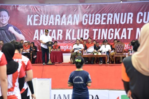 Setda Prov Kalteng Kejuaraan Gubernur Kalteng Cup Bola Voli Antar