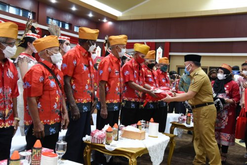 Setda Prov Kalteng Gubernur Sugianto Sabran Hadiri Ramah Tamah