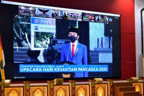 Setda Prov Kalteng Plt Gubernur Kalteng Ikuti Upacara Peringatan