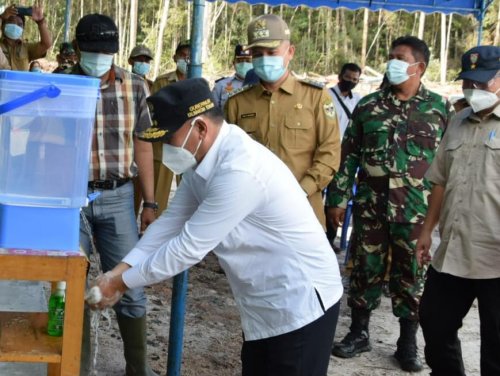 Setda Prov Kalteng Gubernur Kalteng Tinjau Lokasi Pengembangan