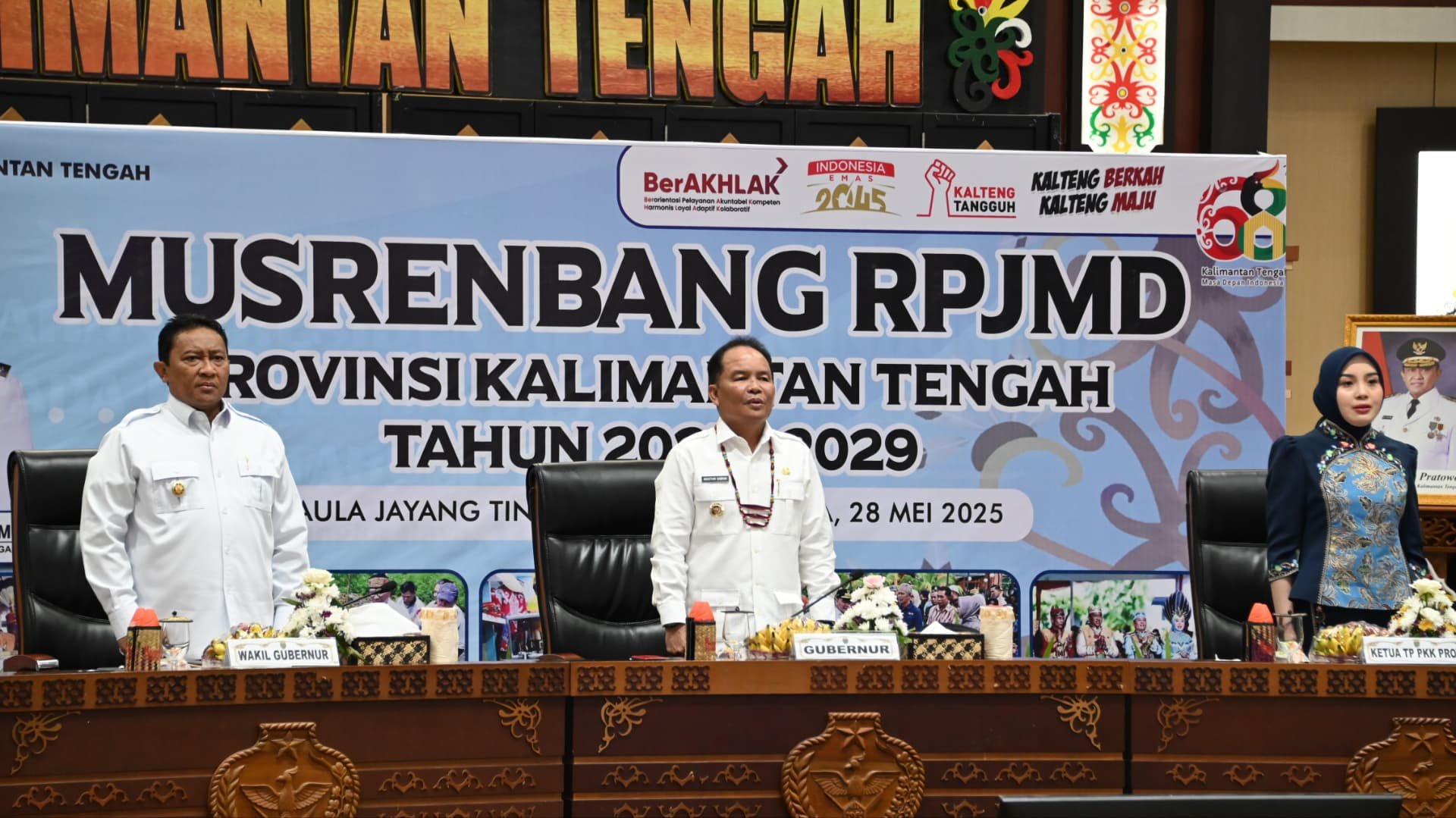 Musrenbang RPJMD 2025–2029 Resmi Dibuka, Gubernur Kalteng Dorong Sinergi Percepatan Pembangunan