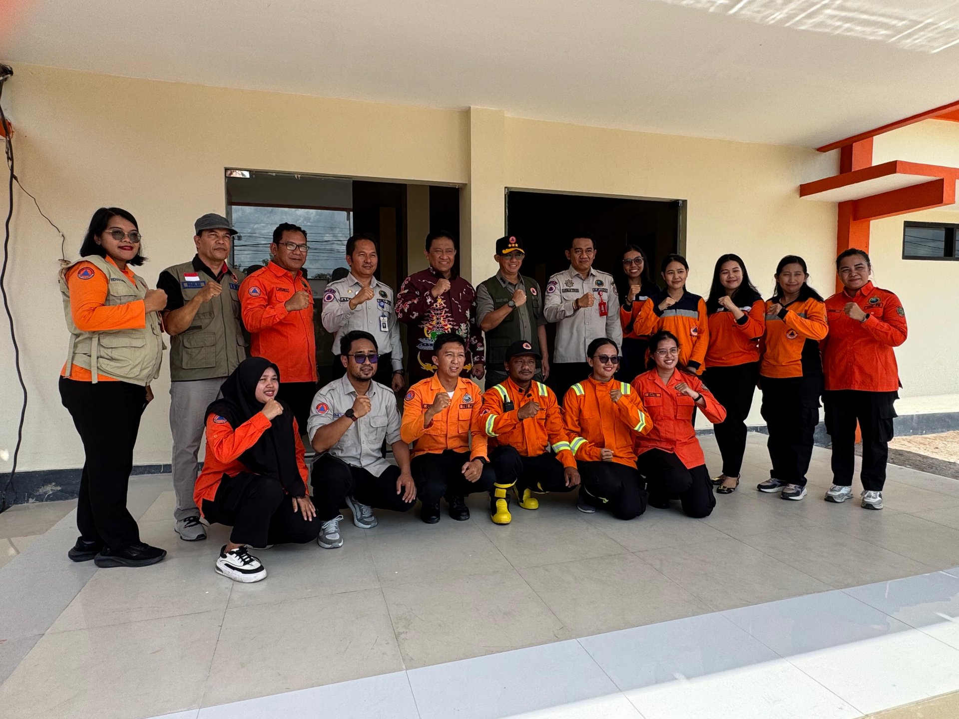 Wagub Edy Pratowo Dampingi Kepala BNPB Tinjau Pusdalops PB Kalteng