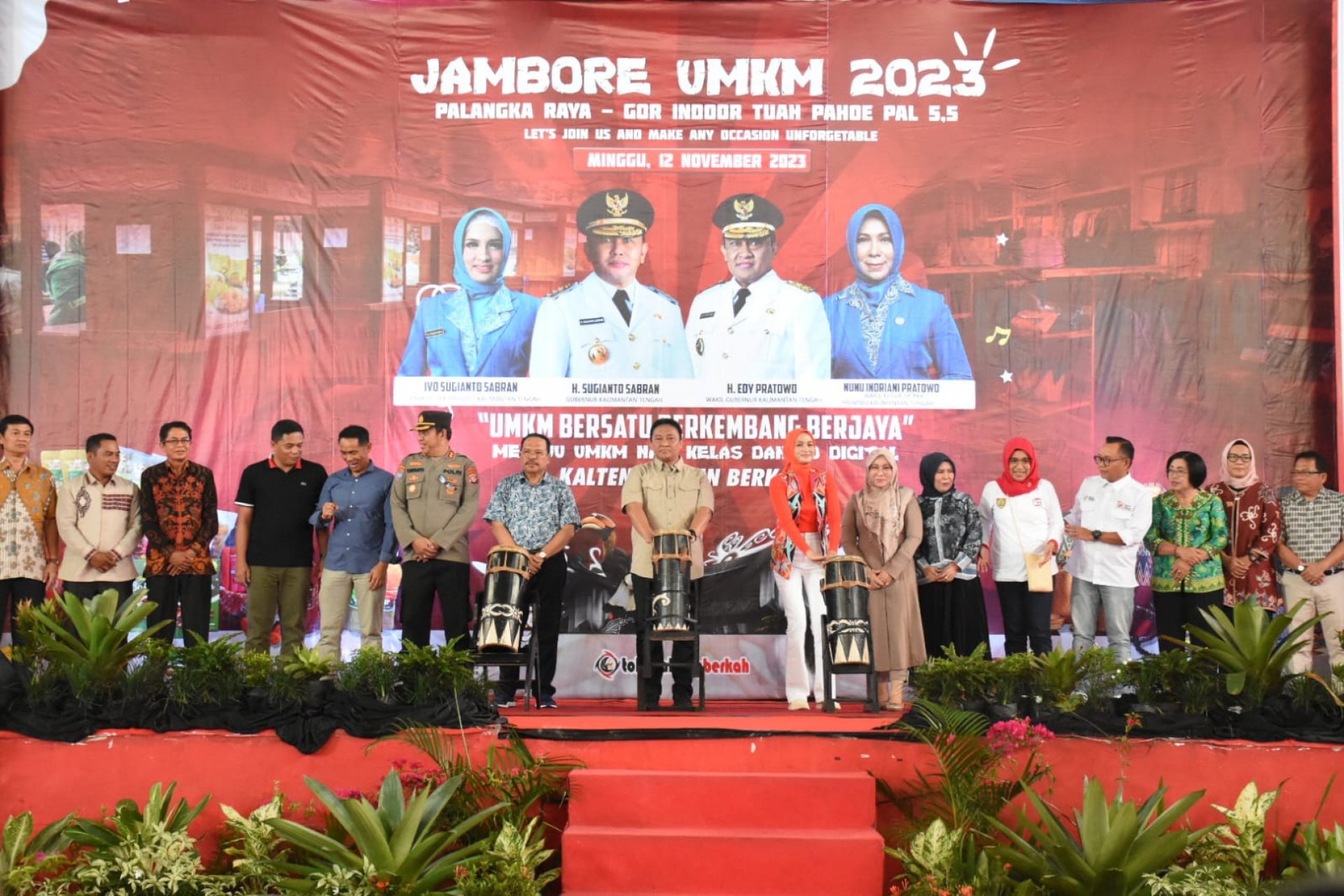 Wagub Edy Pratowo Resmi Buka Jambore UMKM Wilayah Tengah 2023