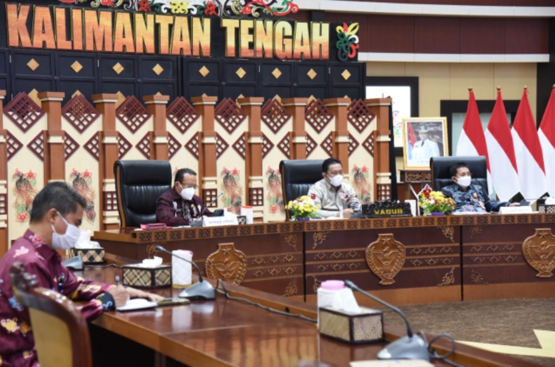 Wakil Gubernur Kalteng Edy Pratowo Hadiri Musyawarah Perencanaan Pembangunan Nasional Tahun 2022