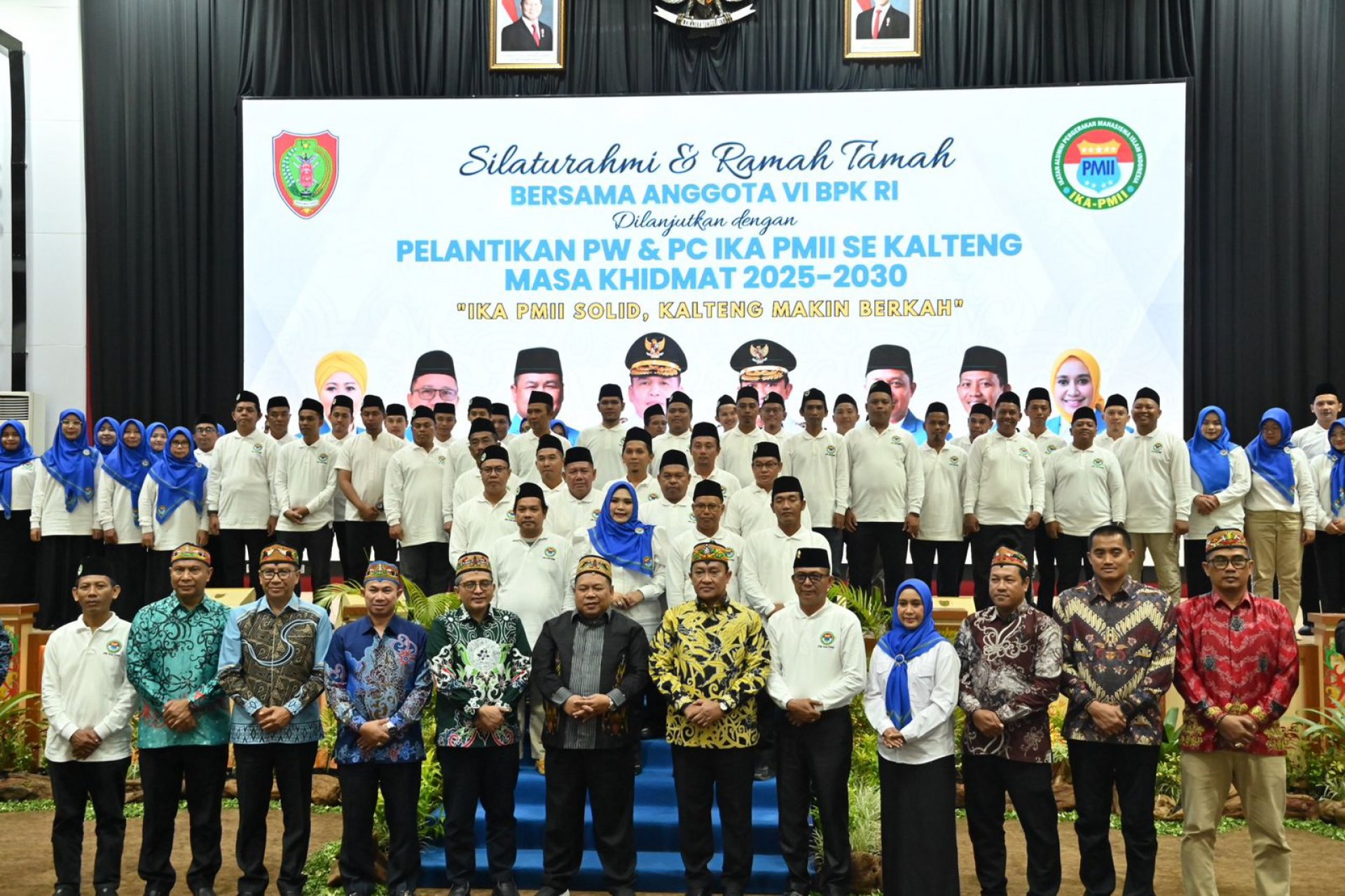 Hadiri Pelantikan IKA PMII Kalteng, Wagub Edy Pratowo Tekankan Persatuan dan Moderasi Beragama