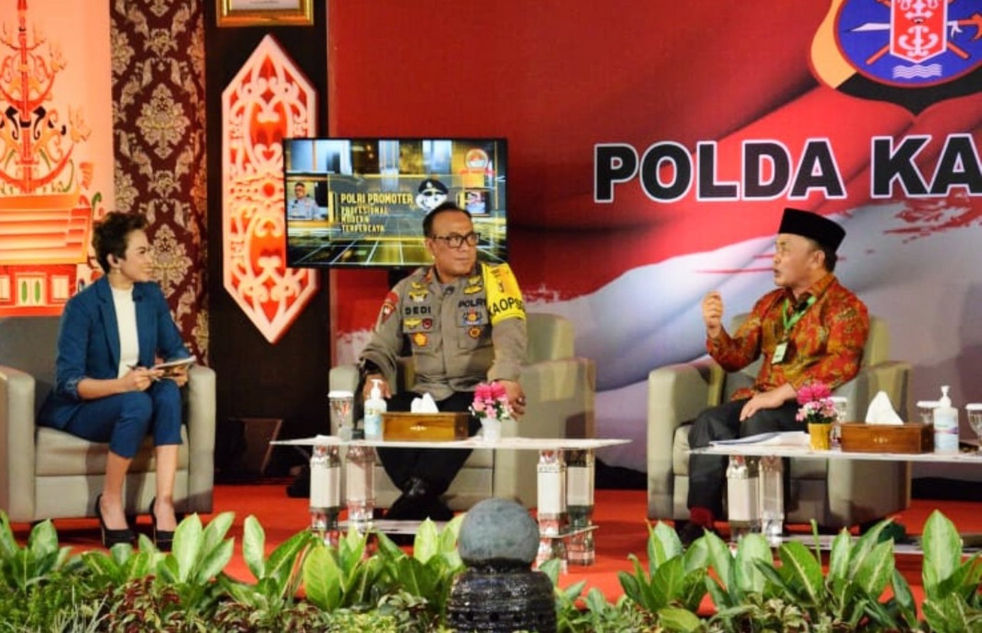 HADIRI TALKSHOW POLRI PROMOTER DI KOMPAS TV, GUBERNUR SUGIANTO SABRAN UNGKAP MANFAAT FOOD ESTATE BAGI KALTENG