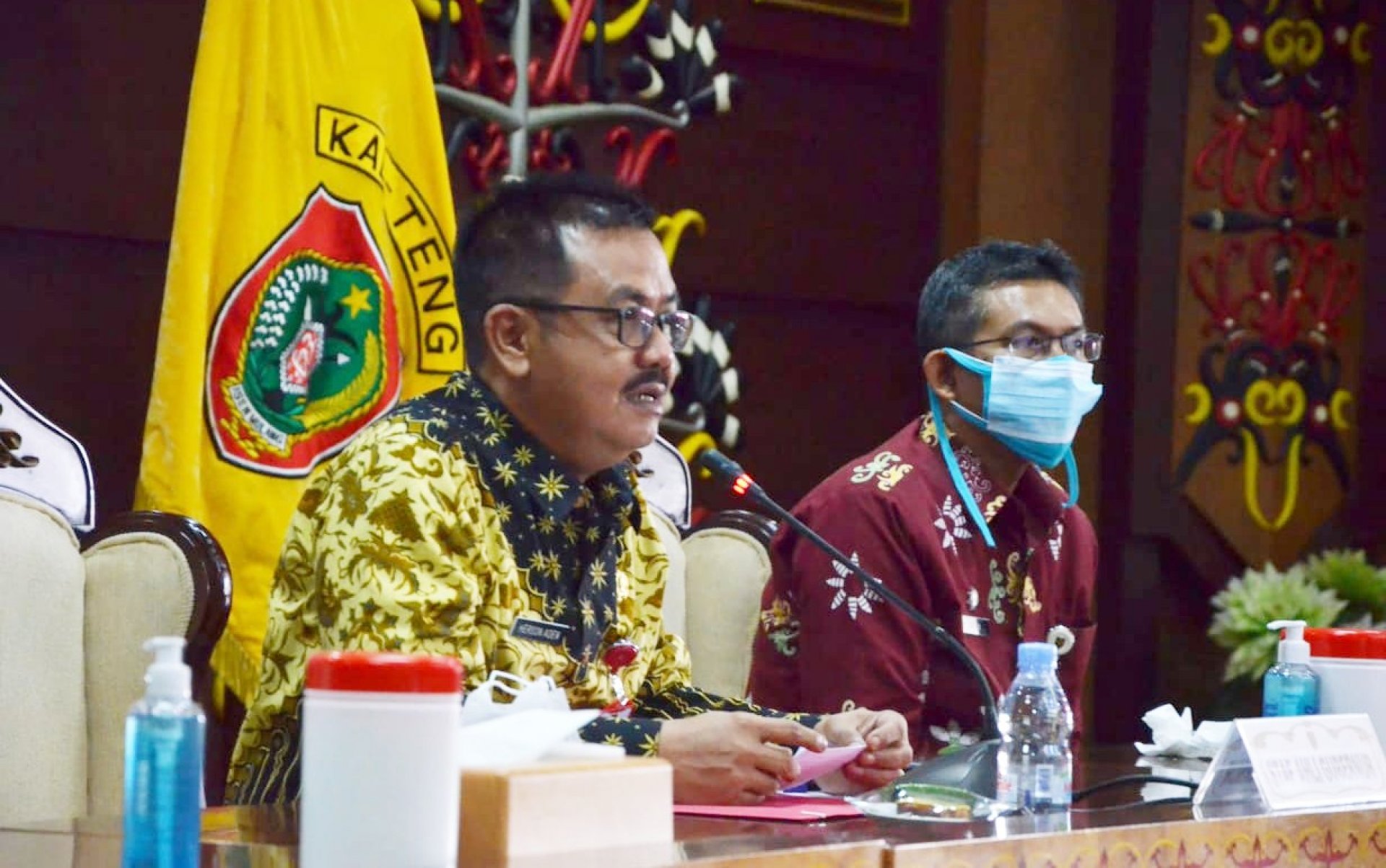 Pemprov Kalteng Terima Paparan Executive Summary Pasis KKDN Sesko TNI