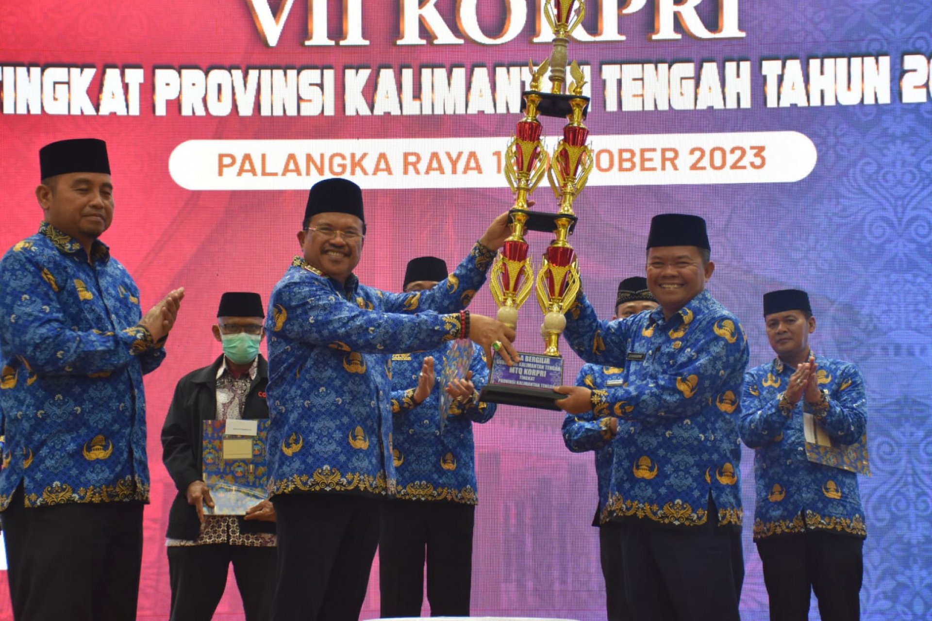 MTQ VII KORPRI Provinsi Kalteng Resmi Ditutup, Kabupaten Kotawaringin Barat Raih Juara Umum