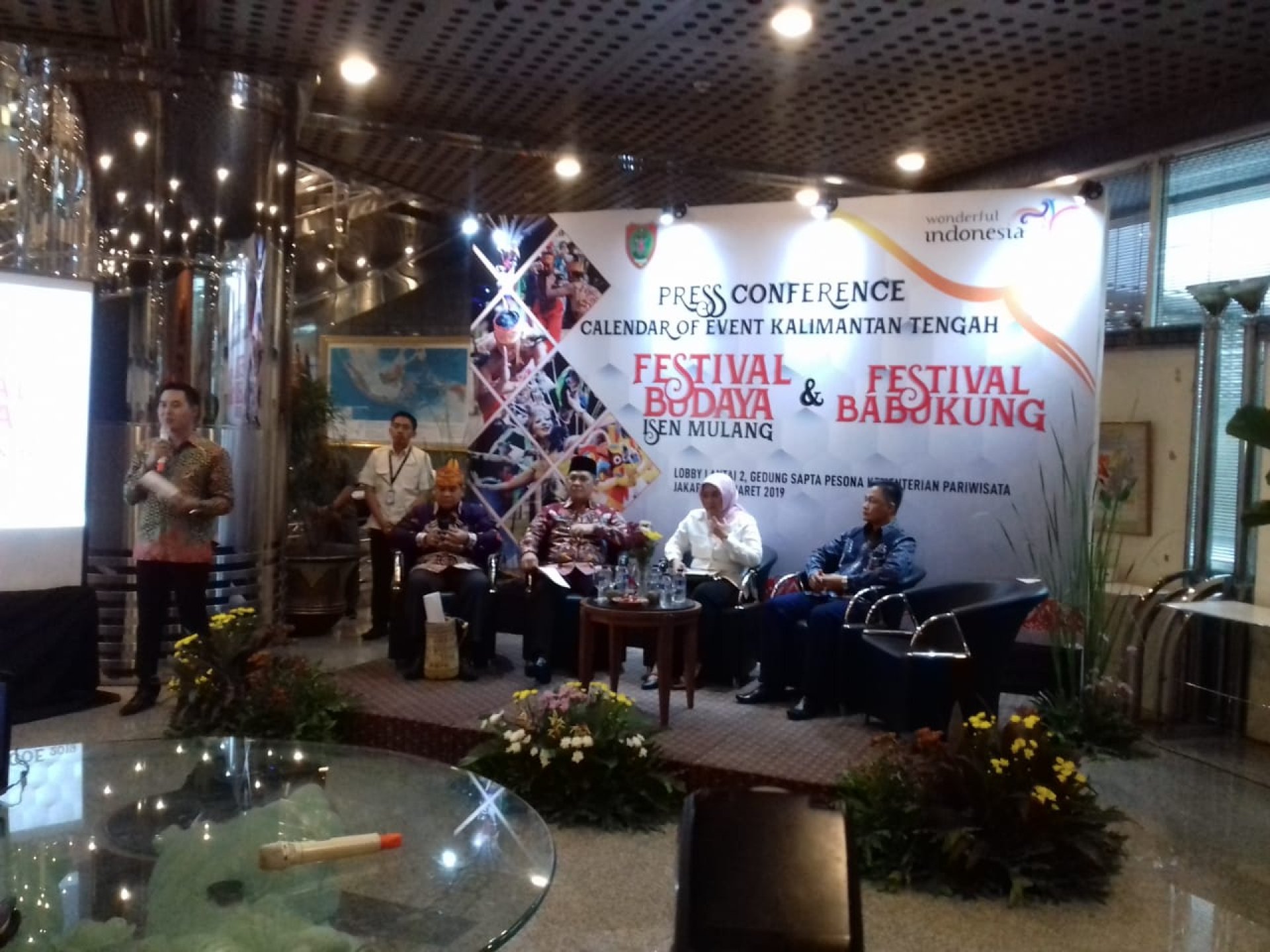 Pemprov Kalteng Gelar Press Conference FBIM dan Festival Babukung
