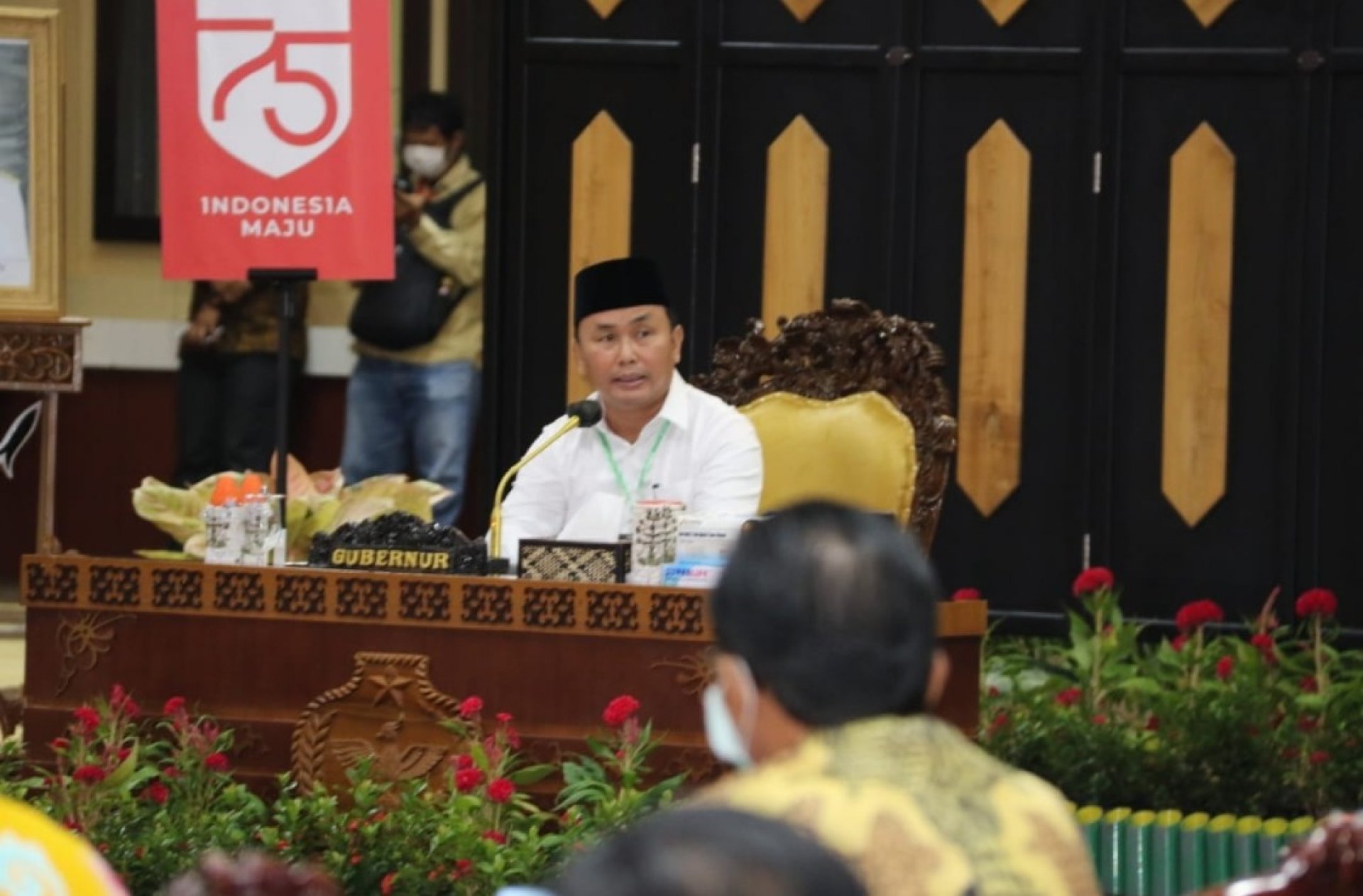 Gubernur Sugianto Sabran Harapkan Para Kades Se-Kalteng Berani Lakukan Terobosan Pembangunan