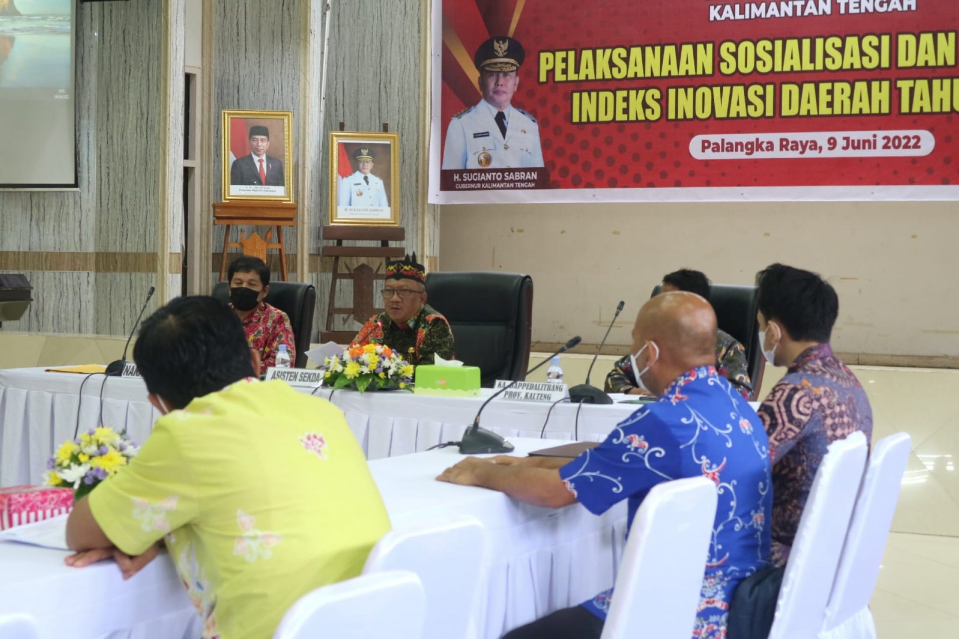 Tindaklanjuti Arahan Gubernur Sugianto Sabran, Pemprov Kalteng Gelar Sosialisasi dan Pelatihan untuk Tingkatkan Indeks Inovasi Daerah