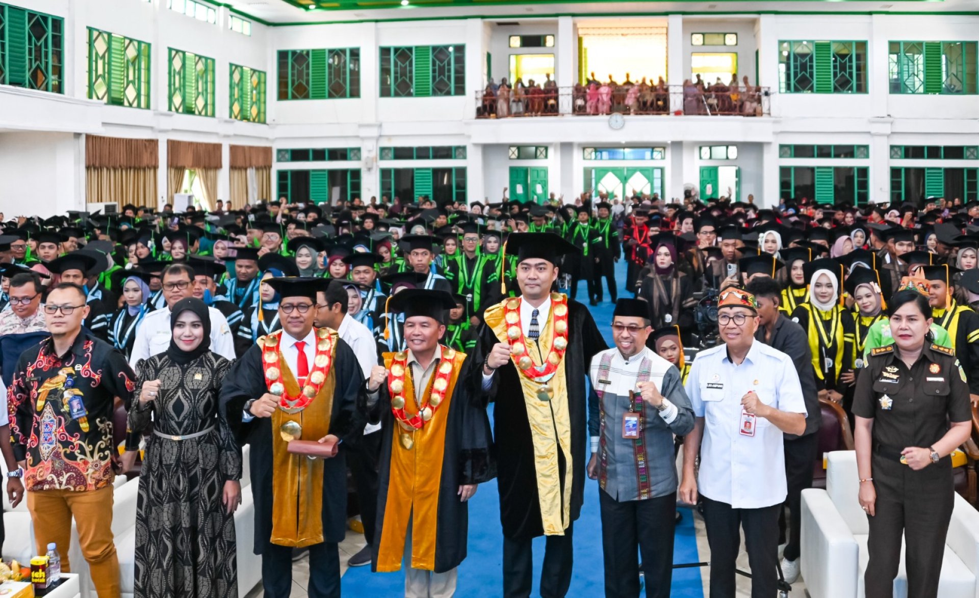 Gubernur Kalteng Agustiar Sabran Hadiri Wisuda Sarjana dan Magister UIN Palangka Raya