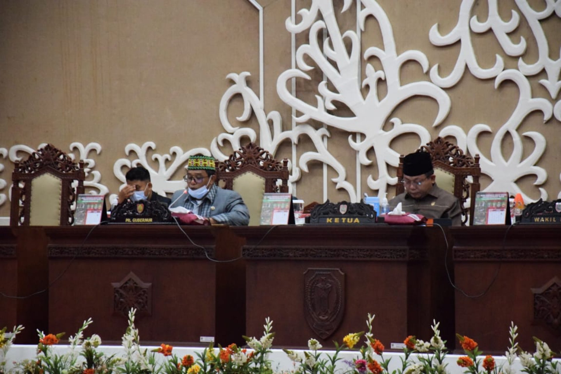 Plt. Gubernur Kalteng Sampaikan Jawaban Atas Pemandangan Umum Fraksi DPRD Terhadap Raperda APBD 2021