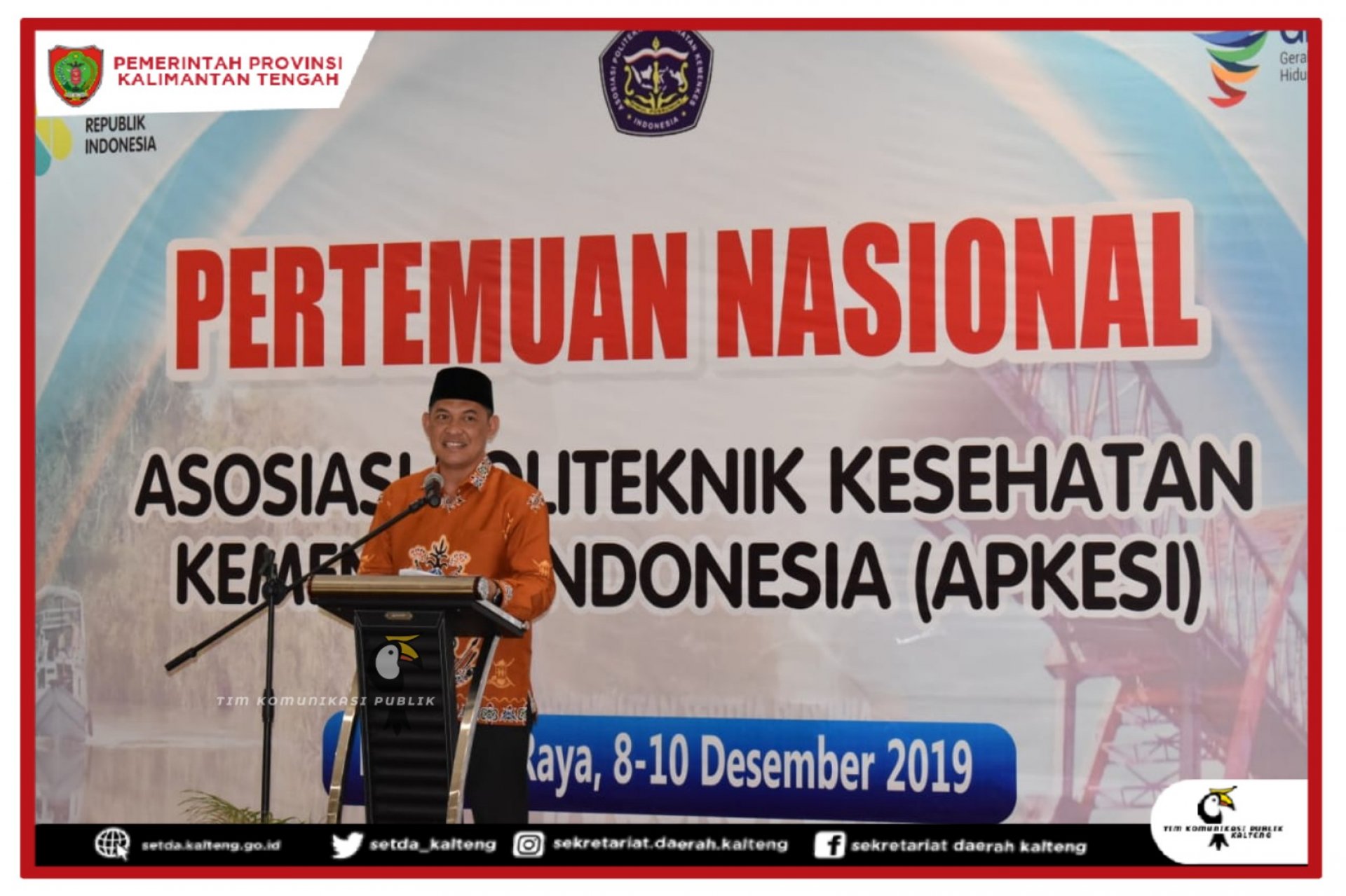 Pembukaan Pertemuan Nasional Asosiasi Poltekkes Kemenkes Se-Indonesia Tahun 2019