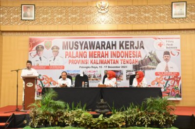 Setda Prov Kalteng Sekda Buka Mukerprov Pmi Kalteng Tahun