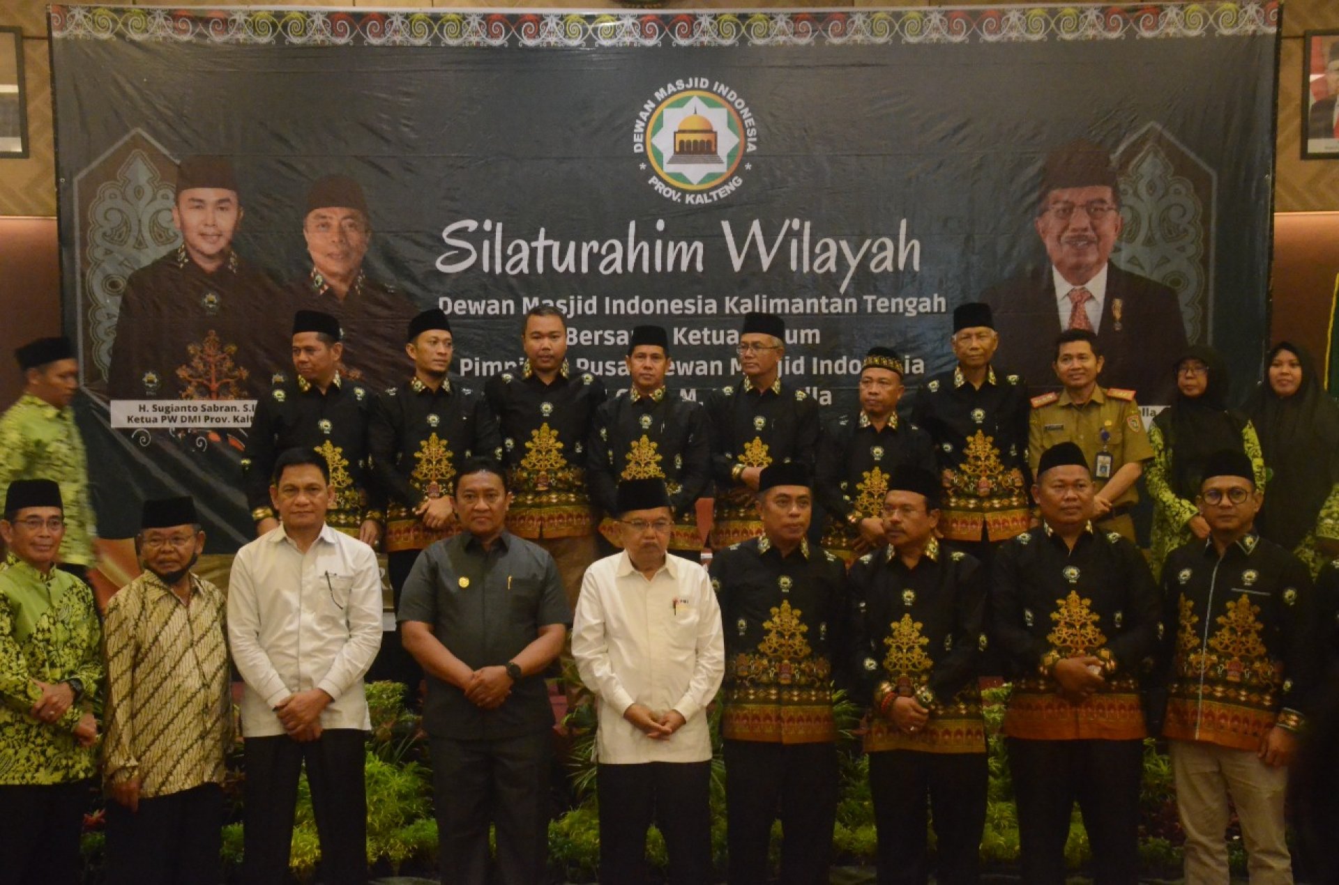 Wagub Edy Pratowo Hadiri Silaturahmi DMI Kalteng dengan Ketua Umum Pimpinan Pusat Jusuf Kalla