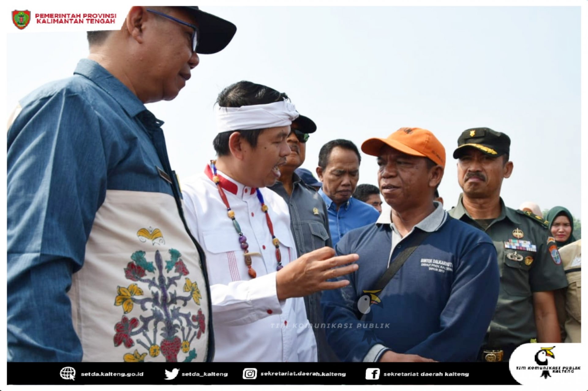 Peninjauan Komisi IV DPR RI di Desa Tanjung Taruna, Kabupaten Pulang Pisau