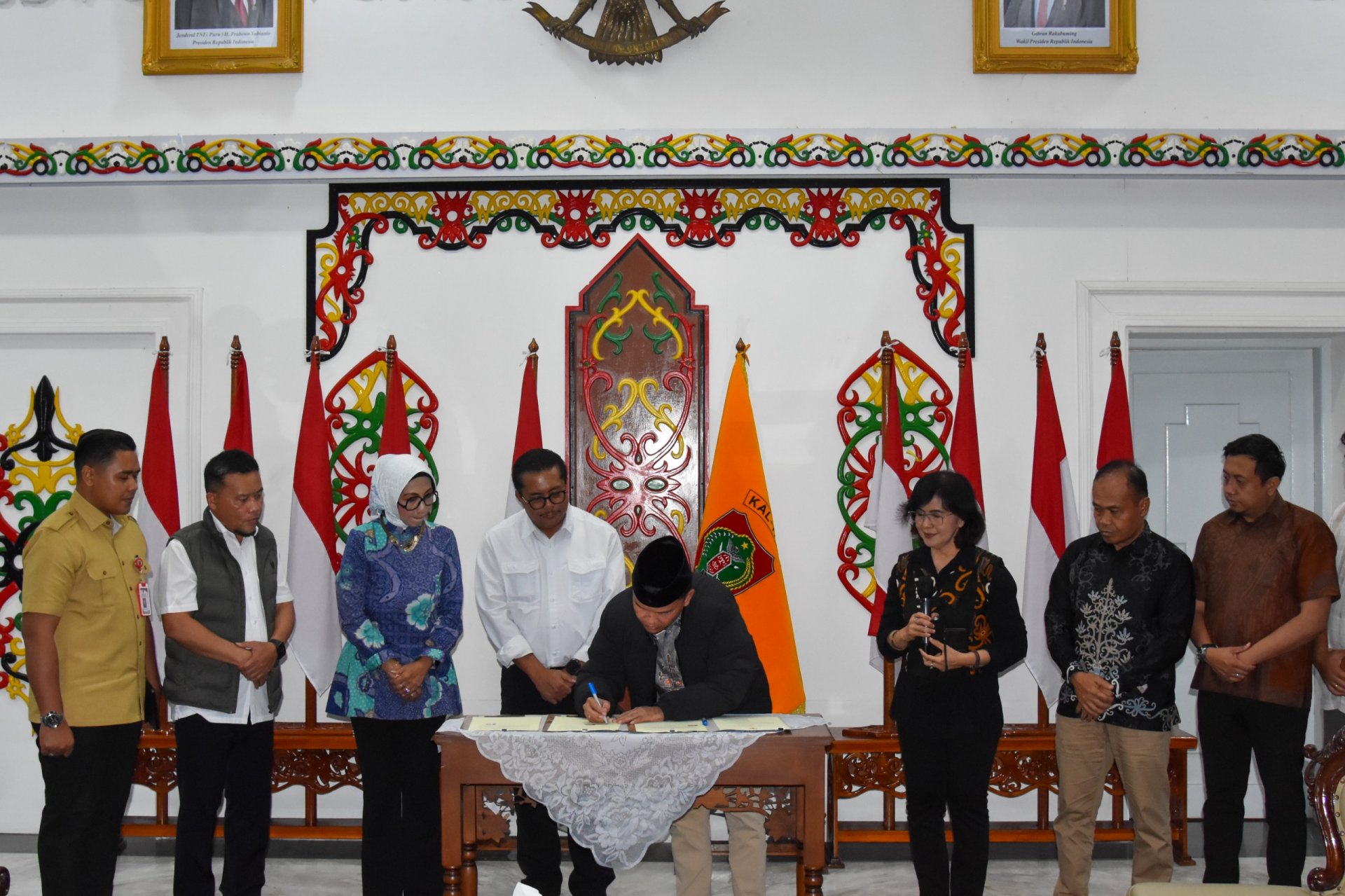 Gubernur Kalteng Tandatangani Nota Kesepakatan Pendidikan Tinggi Vokasi Pertanian dengan Kementan RI