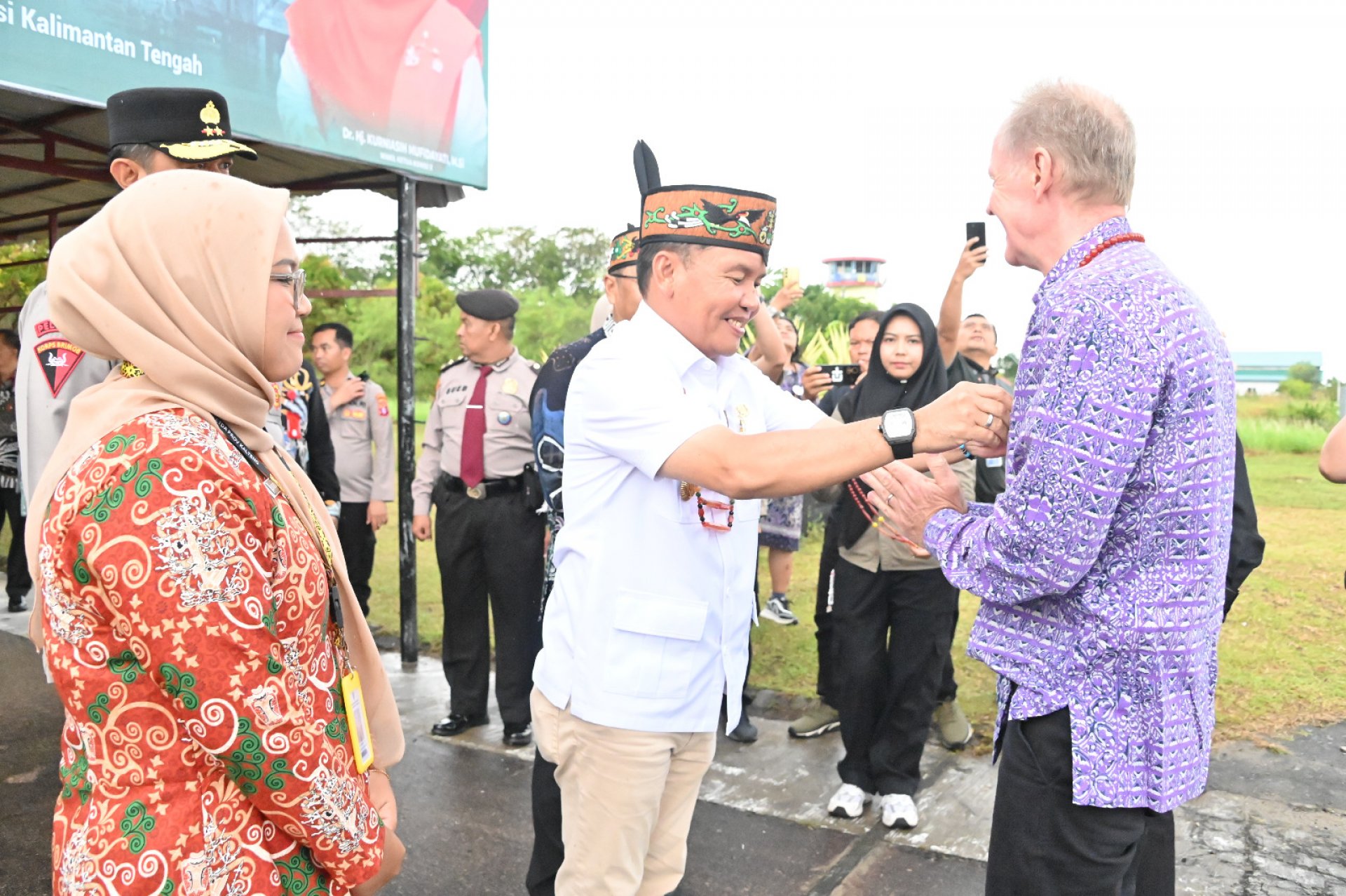 Gubernur Agustiar Sabran Sambut Kedatangan Duta Besar Denmark ke Kalteng