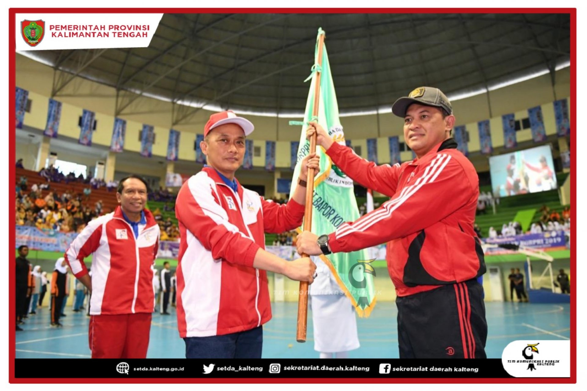 Provinsi Kalimantan Tengah Resmi Ditunjuk Sebagai Tuan Rumah Pekan Olahraga Nasional XVI KORPRI Tahun 2021