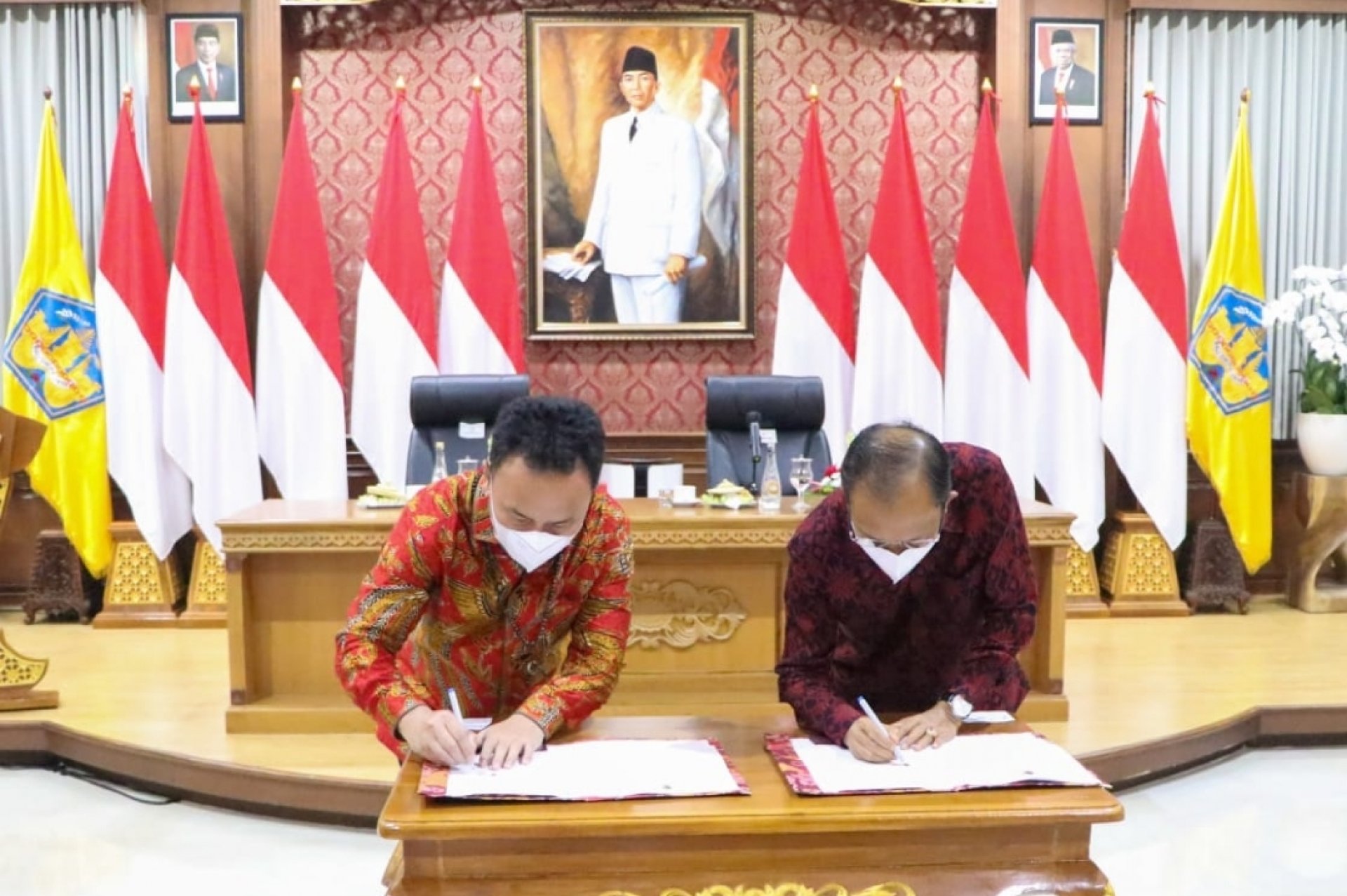 Kalteng dan Bali Sepakati Kerja Sama di Bidang Pembangunan dan Pengembangan Potensi Daerah