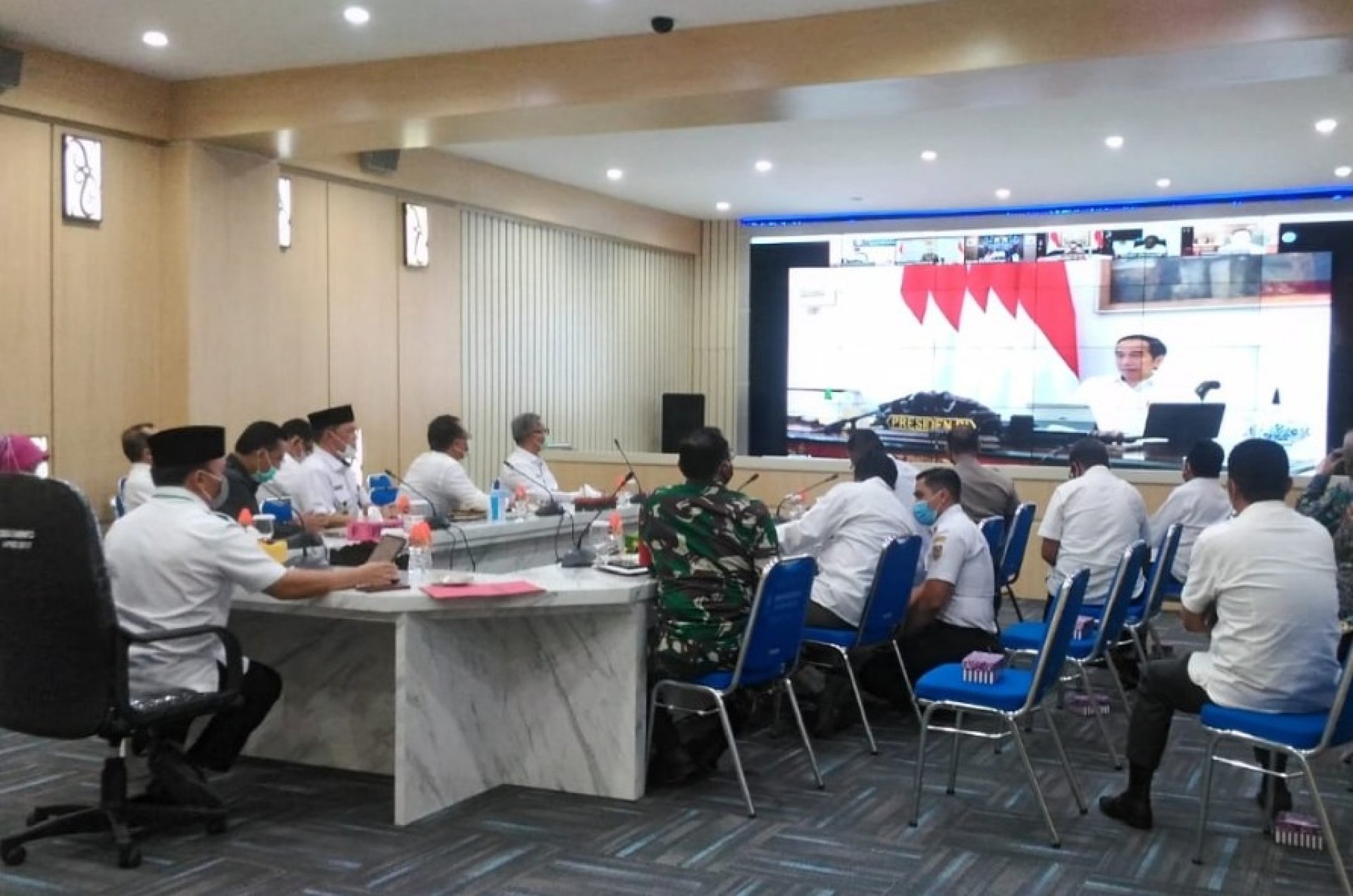Gubernur Kalteng Sugianto Sabran Ikuti Rapat Terbatas Food Estate Bersama Presiden