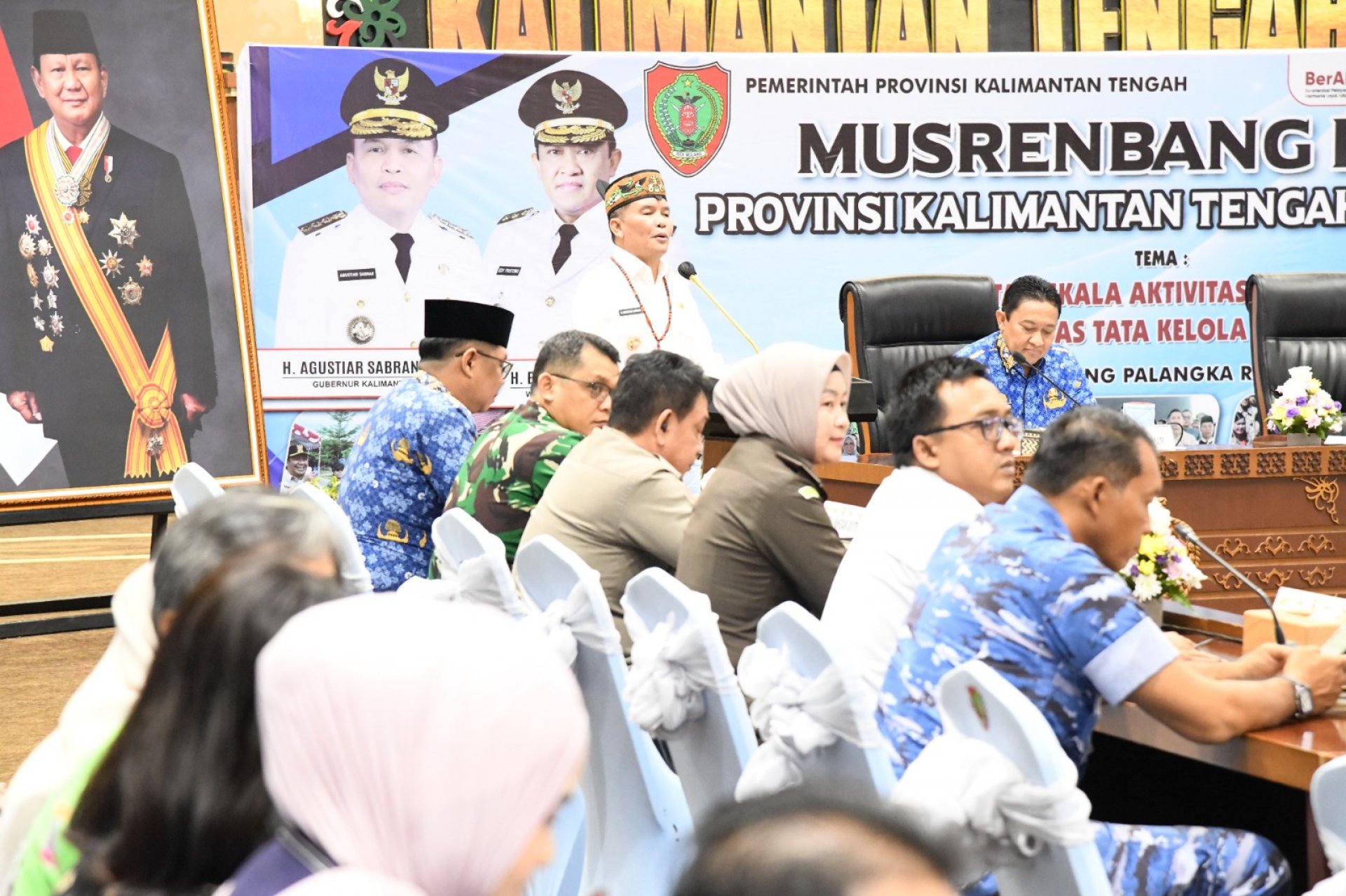 Buka Musrenbang RKPD Kalteng 2027, Gubernur Tekankan Sinkronisasi dan Peningkatan Produktivitas