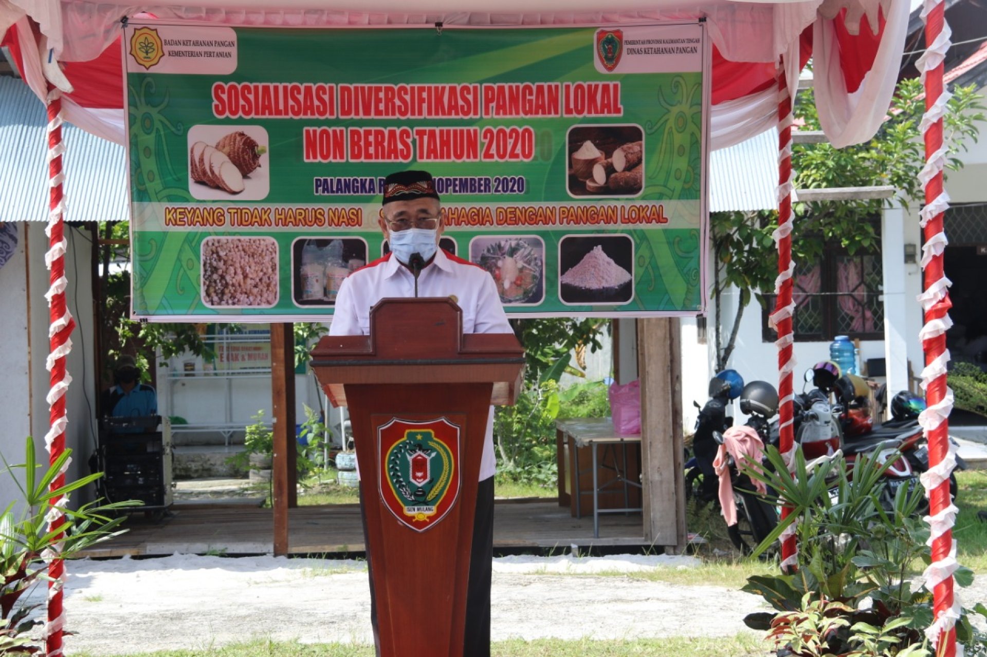 Gencarkan Diversifikasi Pangan Lokal Non Beras, Pemprov Kalteng Gelar Sosialisasi