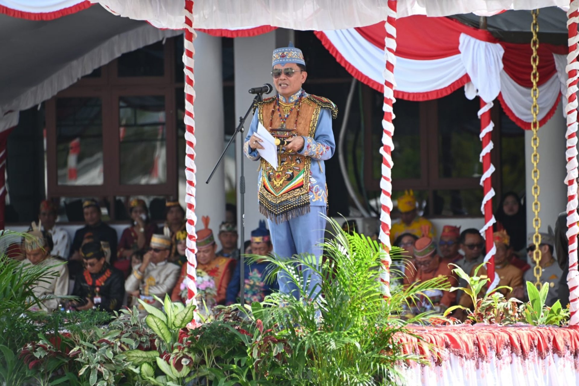 Hari Jadi ke-24 Kabupaten Gunung Mas, Gubernur: Perkuat Kemandirian Daerah Berbasis Potensi dan Kearifan Lokal