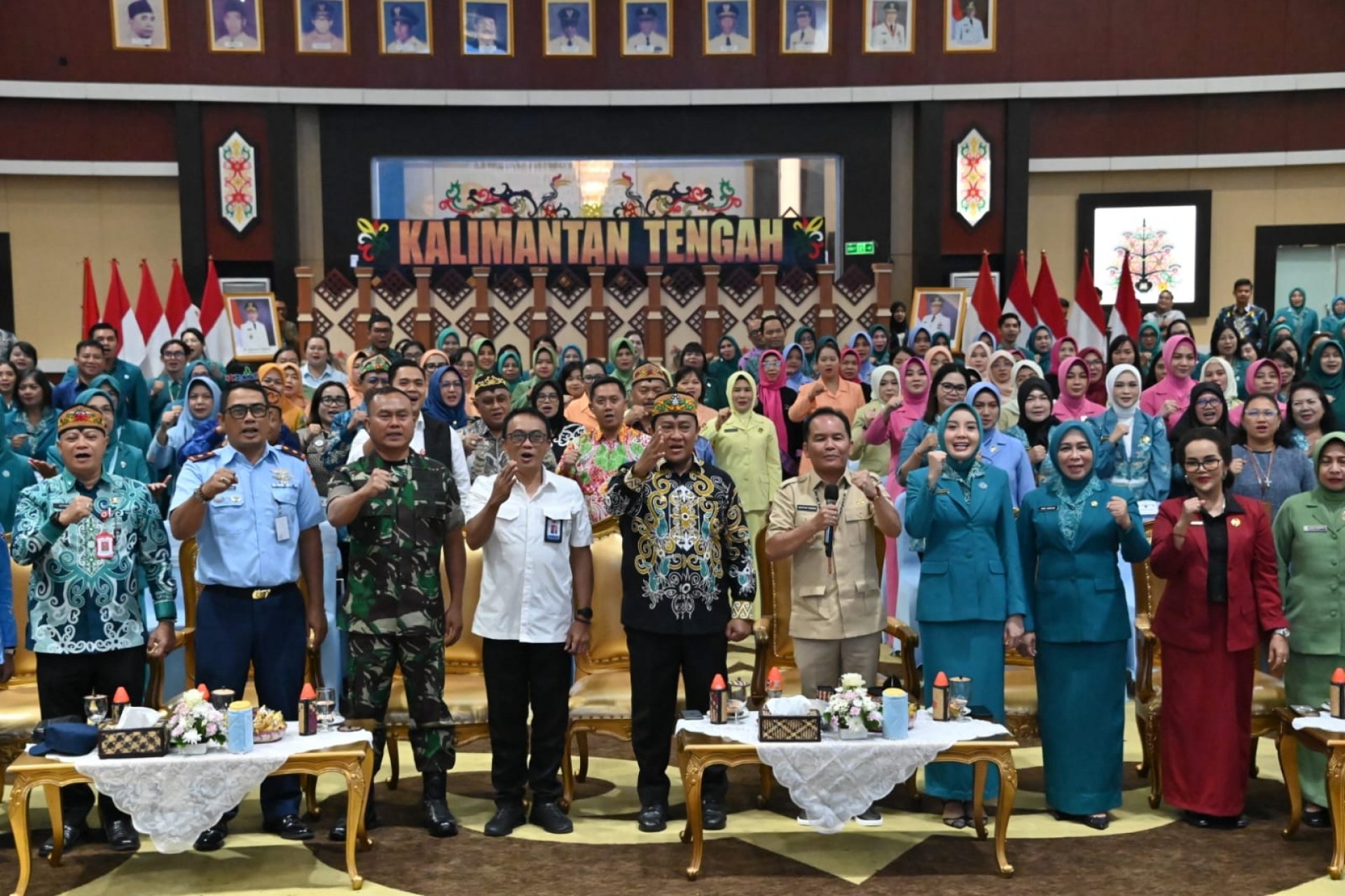 Gubernur Agustiar Sabran Buka Rakerda TP PKK Tingkat Provinsi Kalteng Tahun 2025