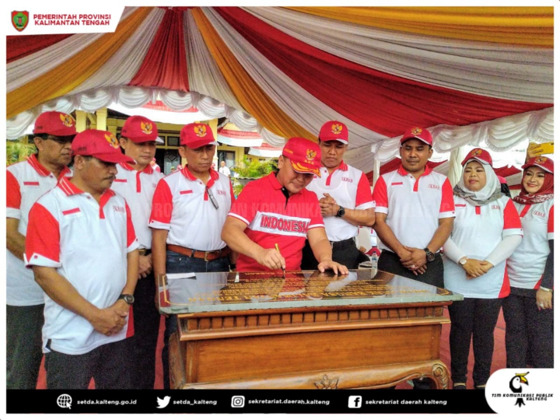 Peringatan Hari Sumpah Pemuda ke-91 Tingkat Provinsi Kalimantan Tengah Tahun 2019 di Kabupaten Lamandau