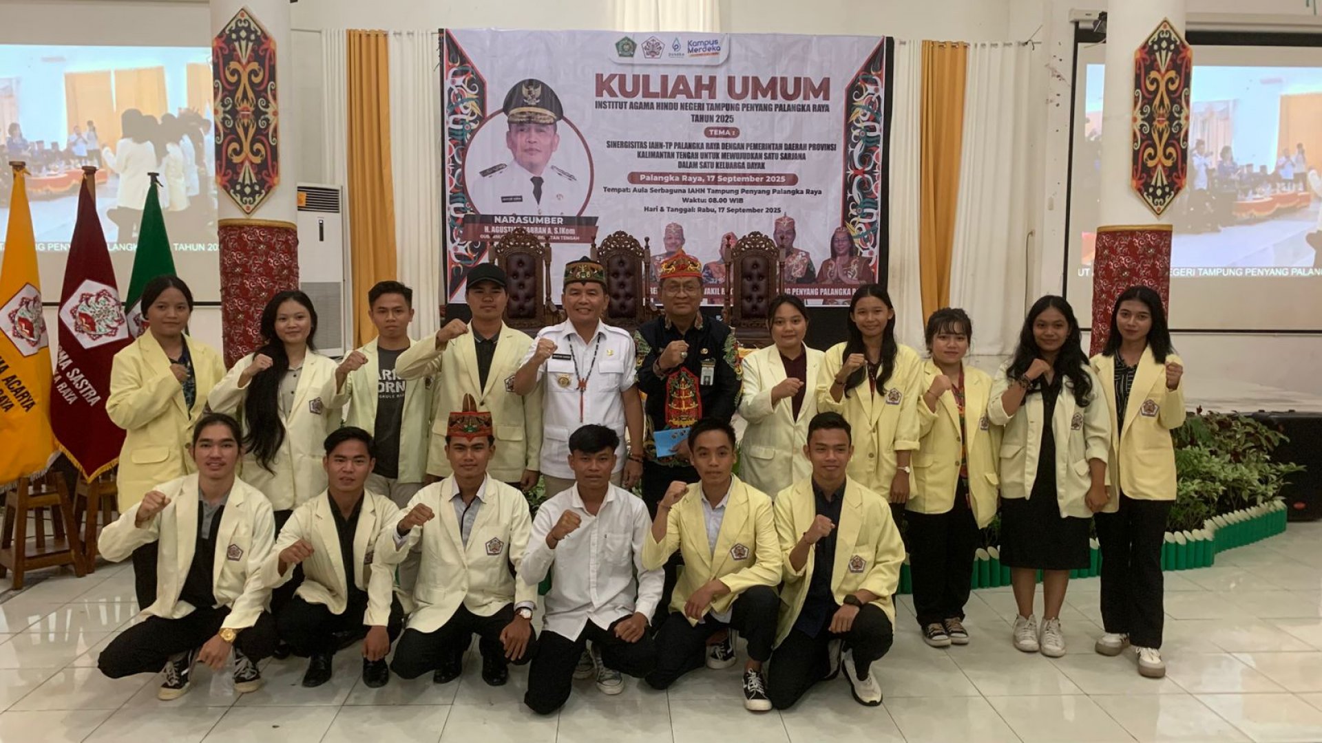 Gubernur Beri Beasiswa Bagi Mahasiswa Guna Perkuat SDM di Kalteng