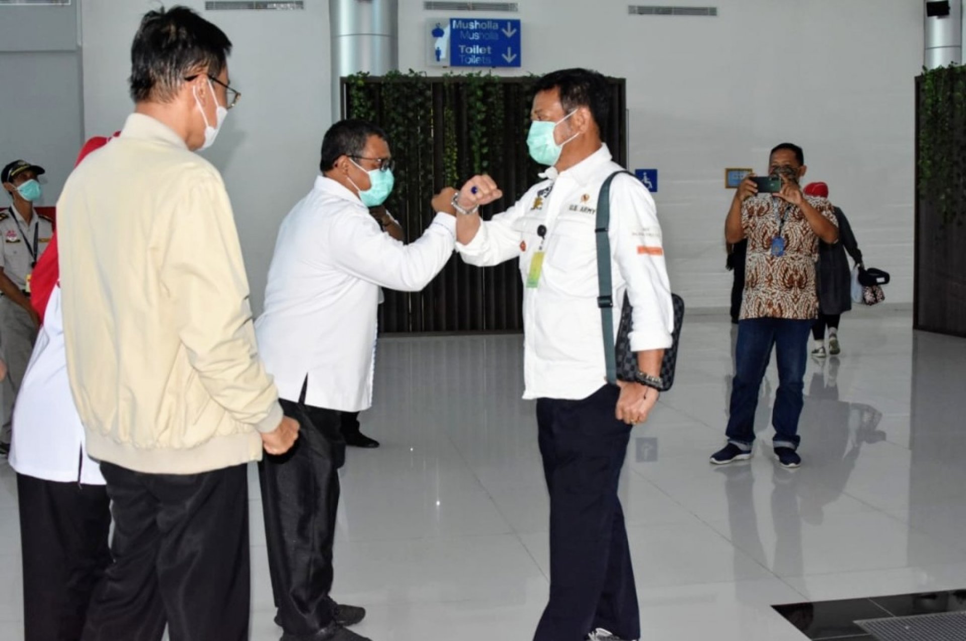 Plt. Gubernur Kalteng Sambut Kedatangan Mentan RI Syahrul Yasin Limpo