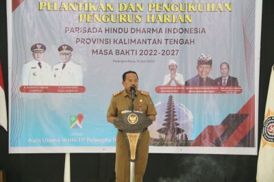 Setda Prov Kalteng - Sekda Nuryakin Hadiri Pelantikan Pengurus Daerah ...