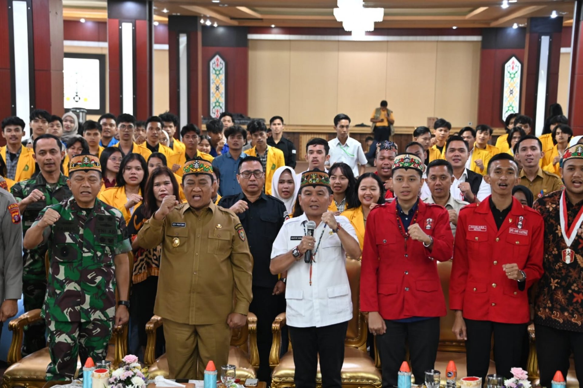 Gubernur Agustiar Sabran Hadiri Pelantikan DPD GMNI Kalteng Periode 2025-2027