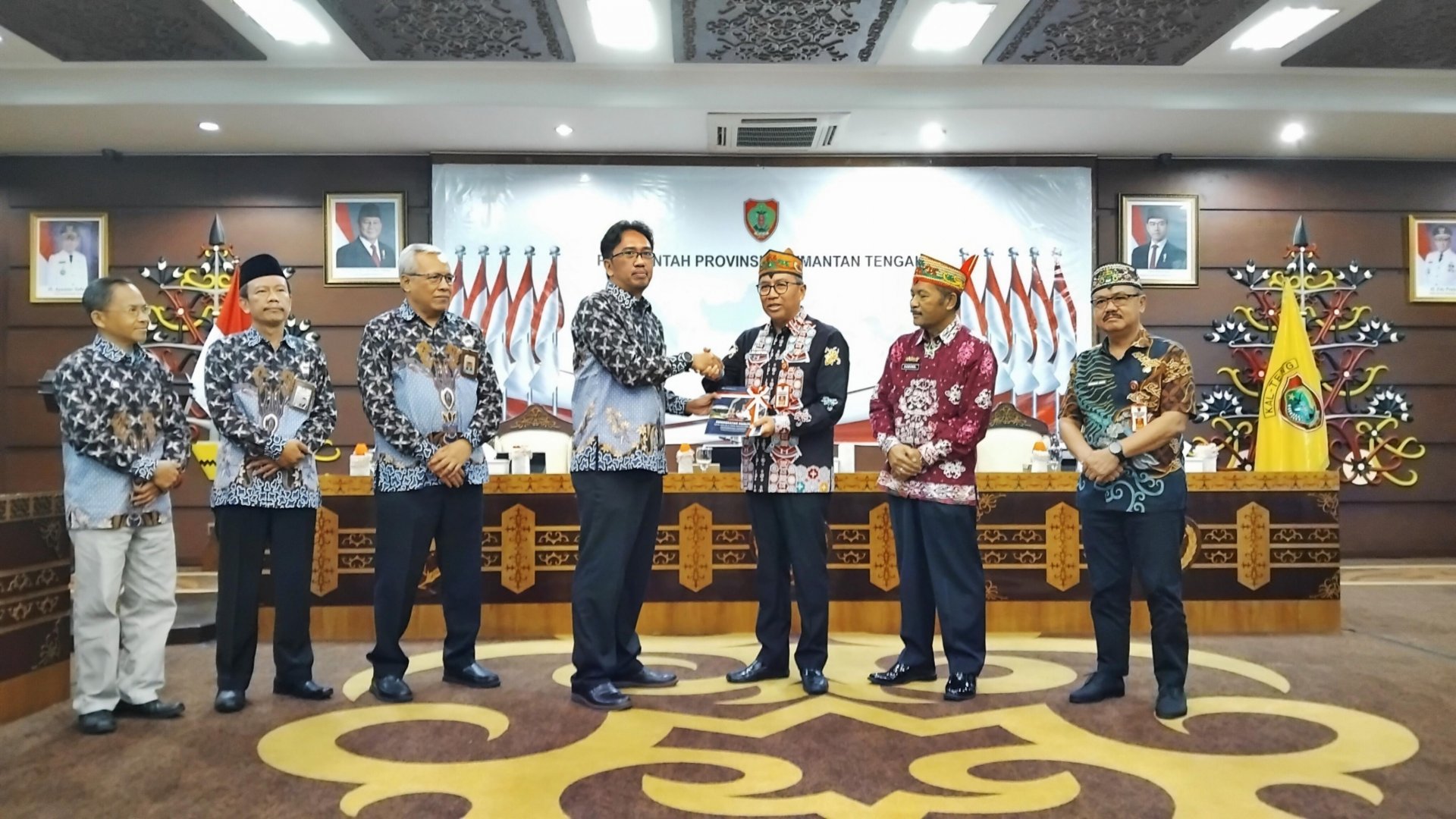 Pemprov Kalteng Terima Hasil Pengawasan Semester II Tahun 2024 dan Triwulan I Tahun 2025 dari BPKP