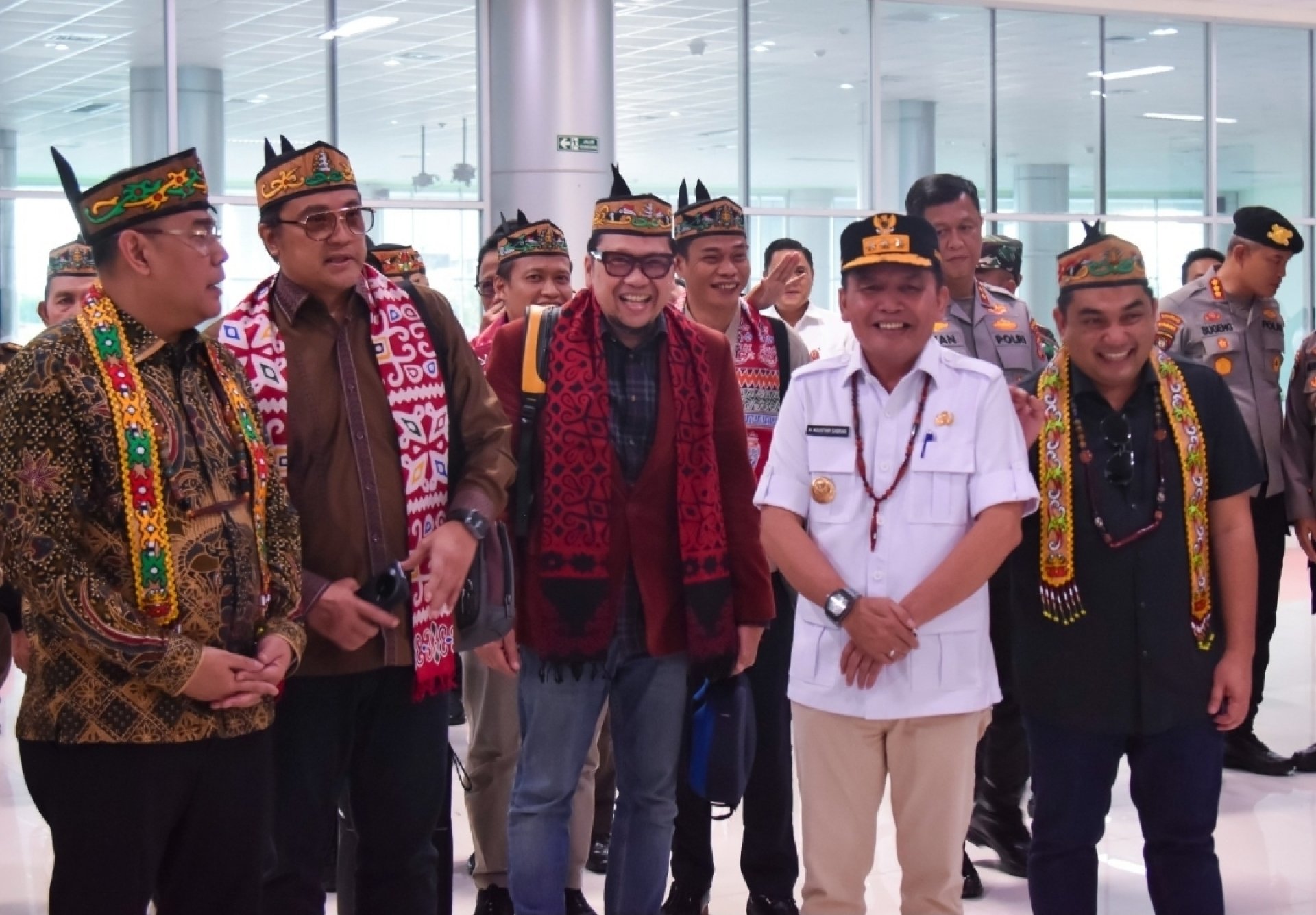 Gubernur Kalteng Sambut Kedatangan Komisi II DPR RI dan Wamen ATR/BPN RI