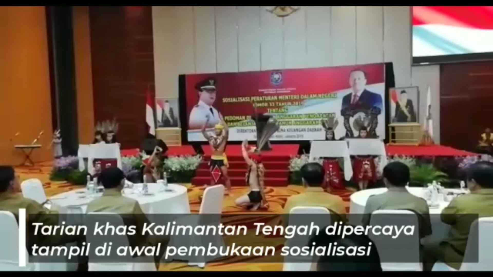 Sekretaris Daerah Provinsi Kalimantan Tengah Hadiri Sosialisasi Penyusunan APBD 2020 Kementerian Dalam Negeri