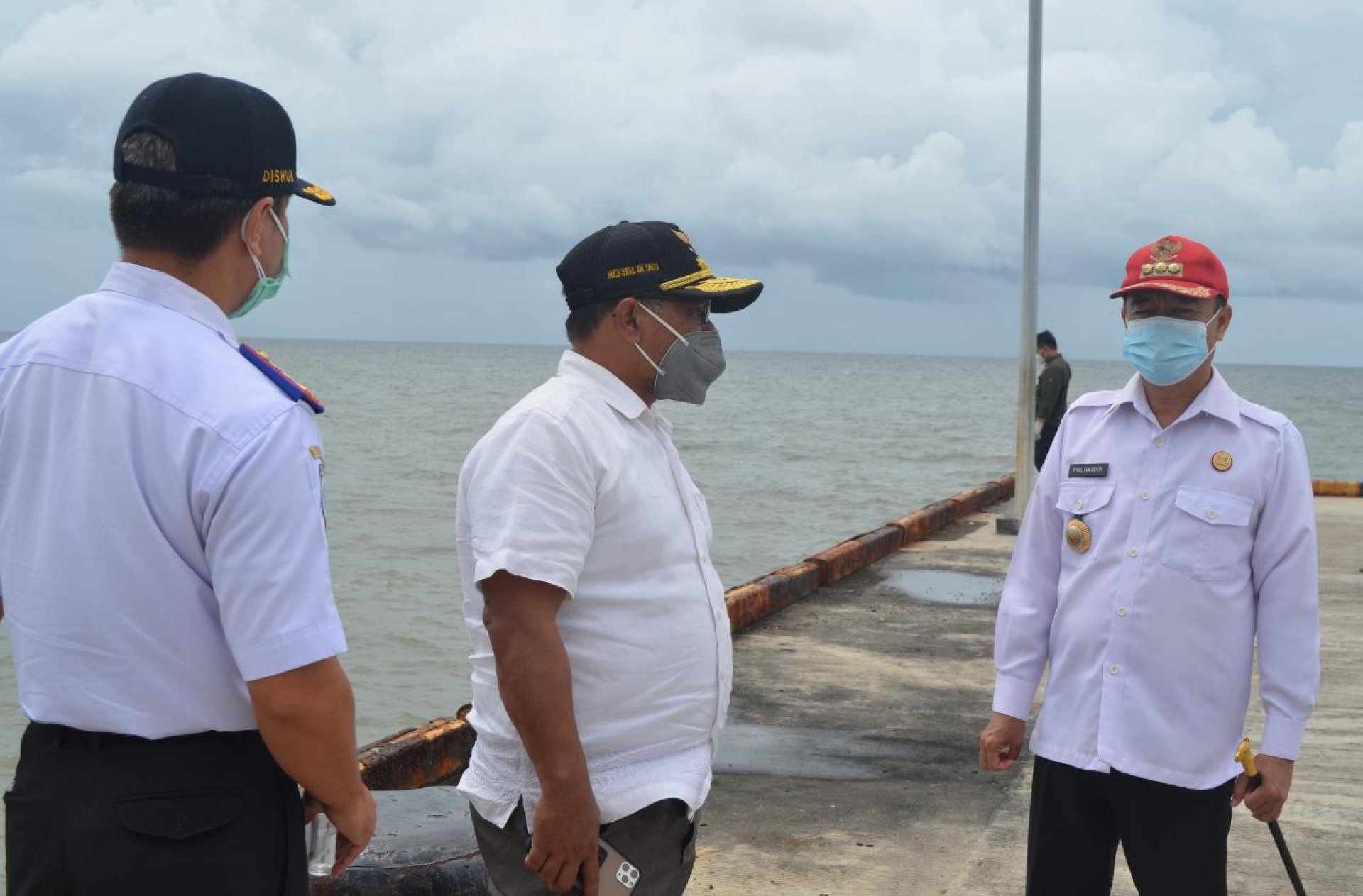 Kunjungan Kerja ke Kabupaten Seruyan, Wakil Gubernur Kalteng Tinjau Pelabuhan Segintung