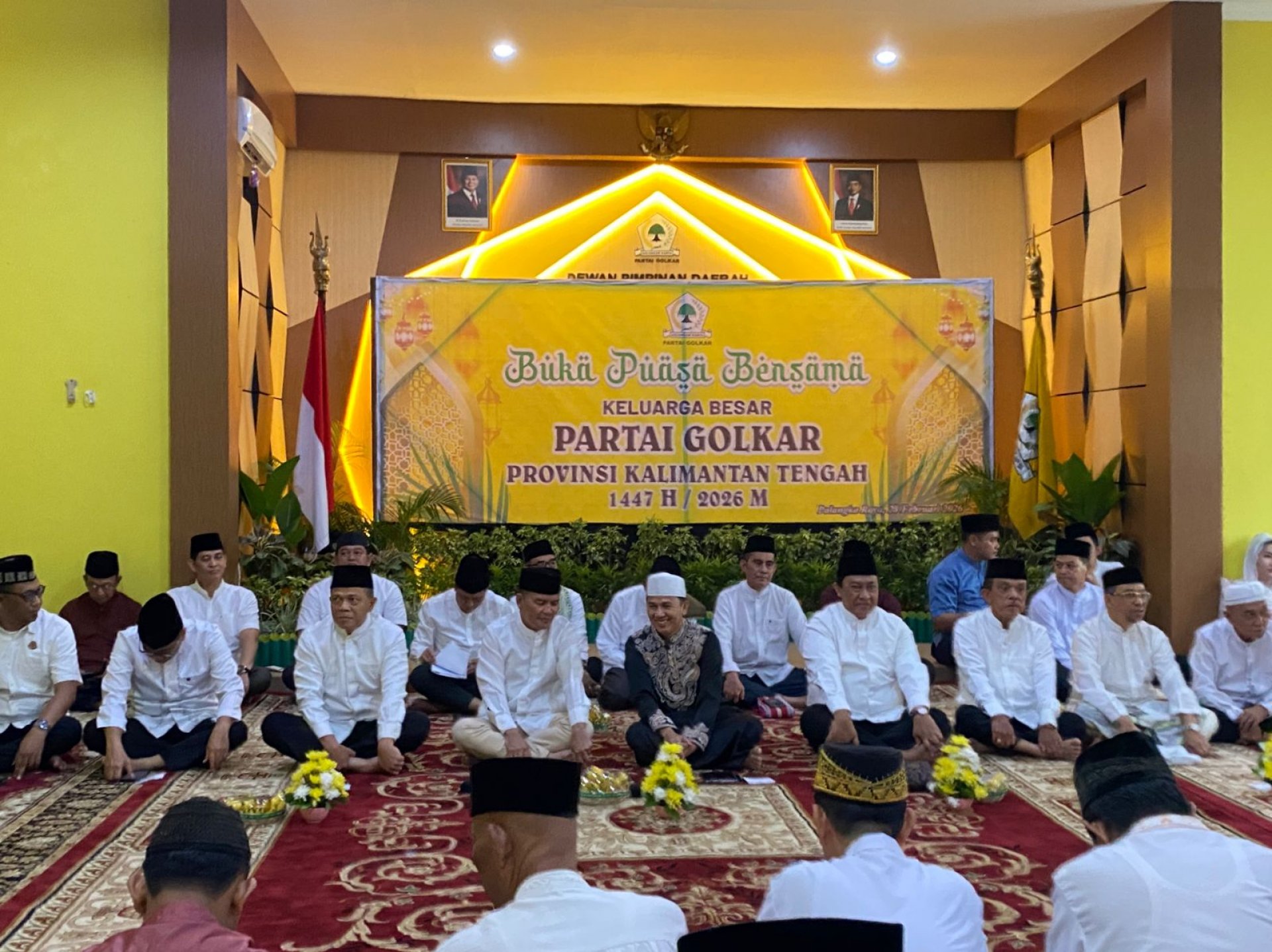 Hadiri Buka Puasa DPD Golkar, Gubernur Kalteng Ajak Semua Pihak Bersinergi Sukseskan Program Pembangunan