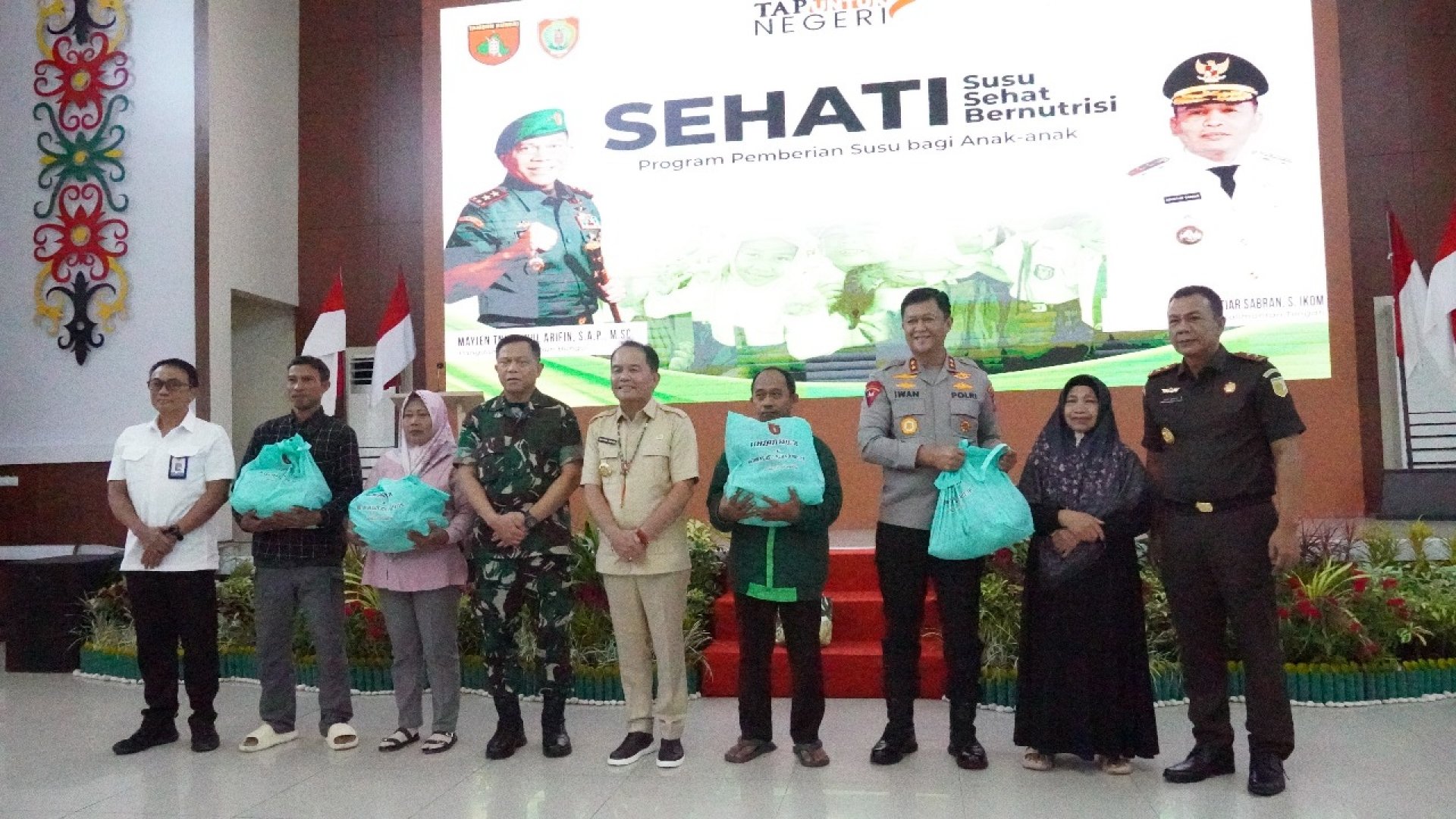 Gubernur Kalteng Apresiasi Baksos Kodam XXII/Tambun Bungai dalam Rangka HUT Ke-80 TNI