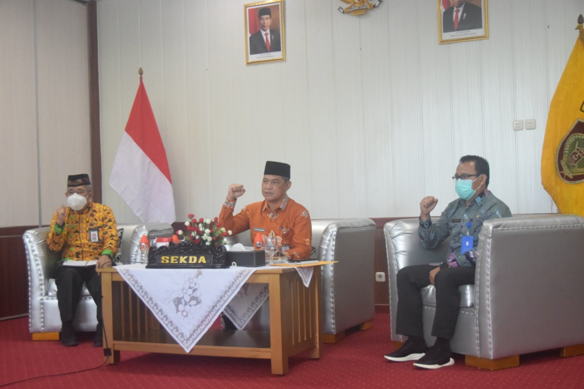 Sekda Kalteng Hadiri Rapat Konsultasi Publik Tahap Pertama Penyusunan KLHS untuk Program Cadangan Logistik Strategis