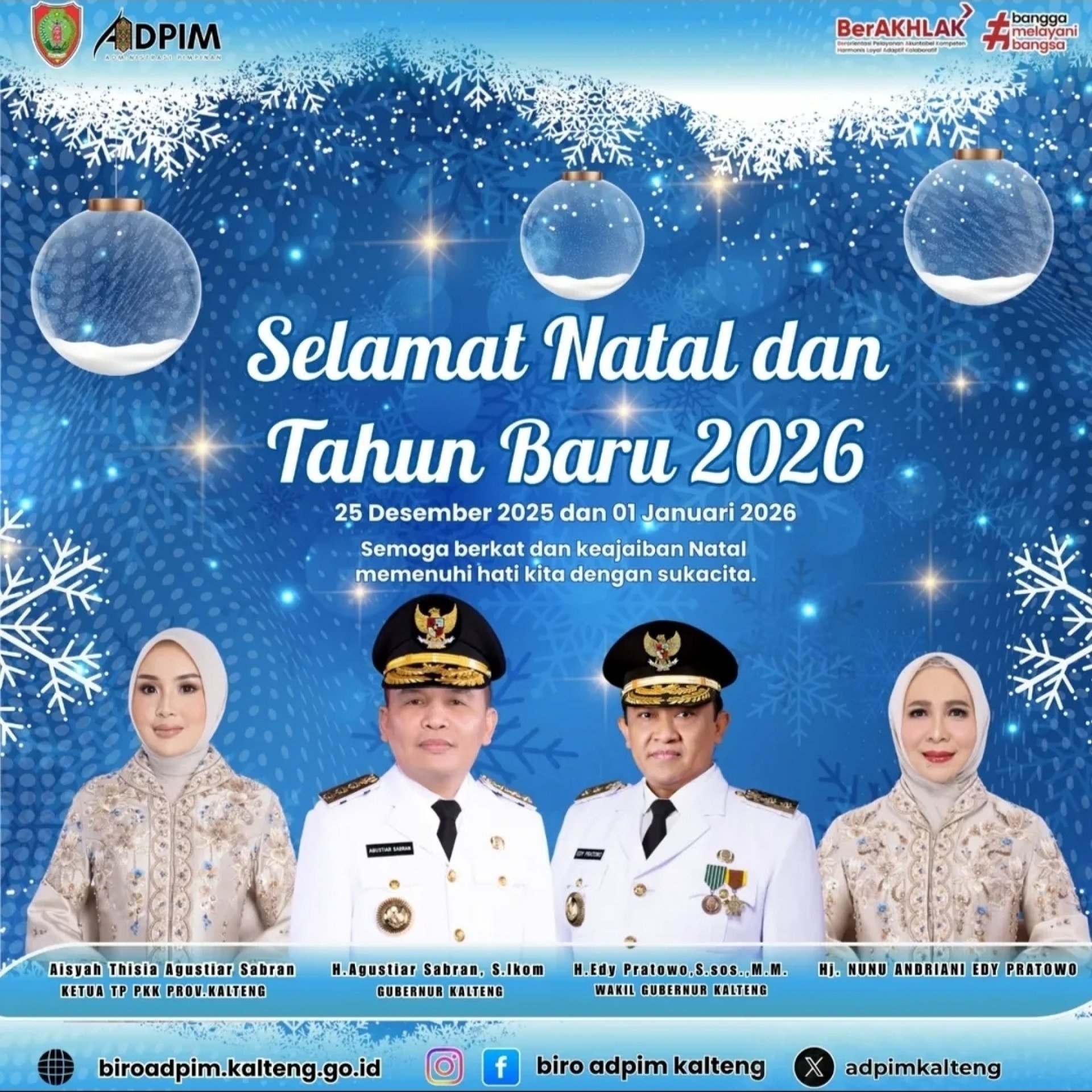 Selamat Hari Raya Natal Tahun 2025 dan Tahun Baru 2026