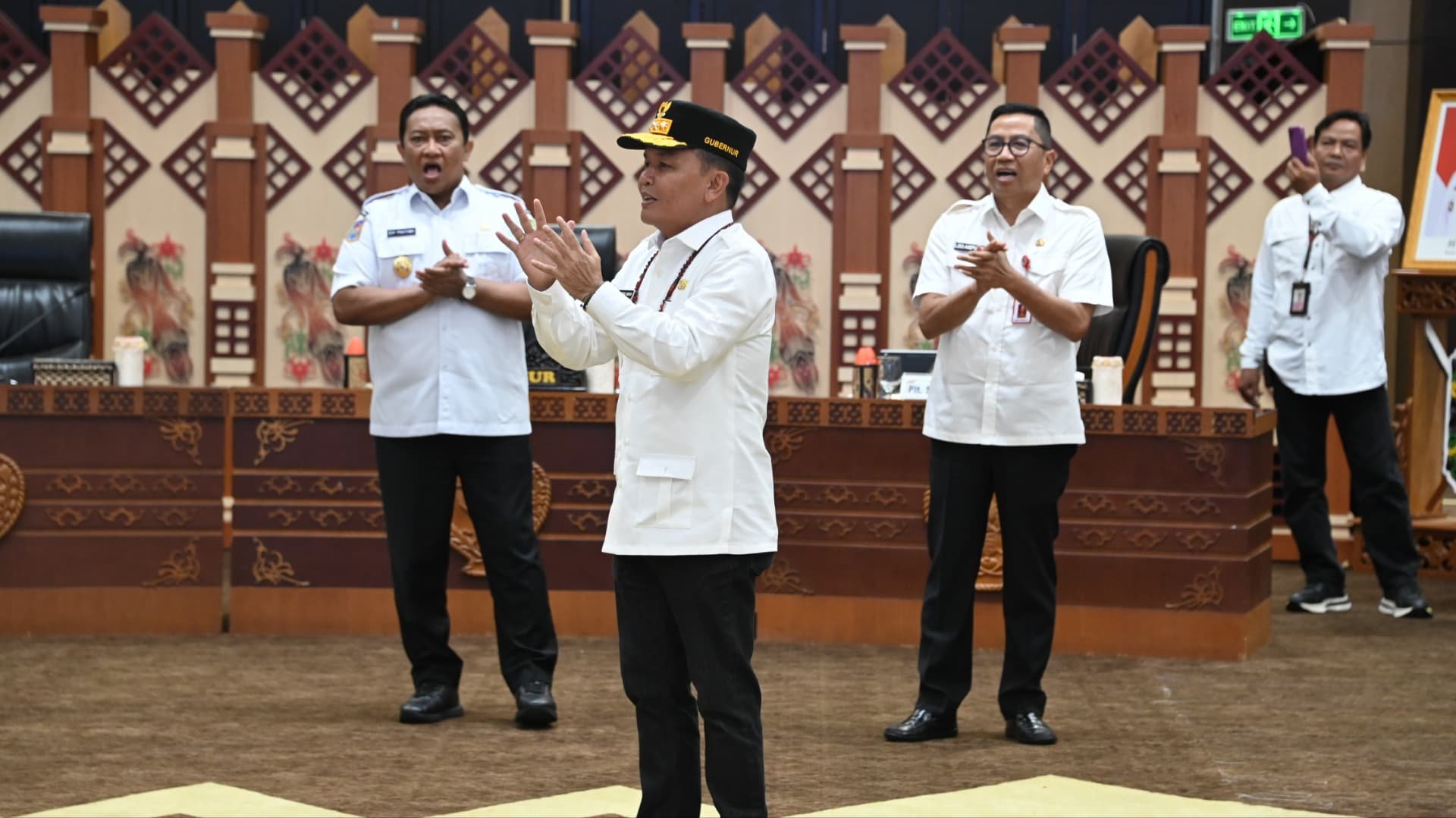 Samakan Persepsi, Gubernur dan Wagub Gelar Hasupa Hasundau dengan Para Pejabat Manajerial Kalteng
