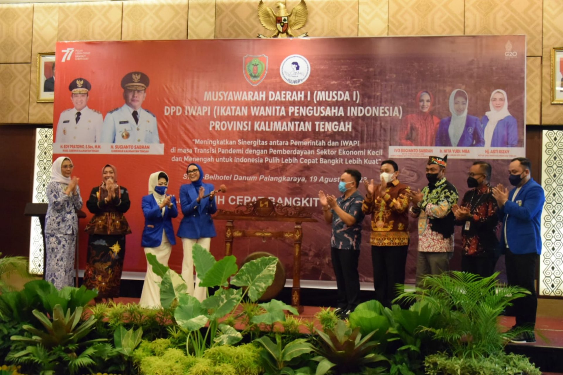 Gubernur Dorong Ikatan Wanita Pengusaha Indonesia Berkontribusi Gerakkan Ekonomi Kalteng