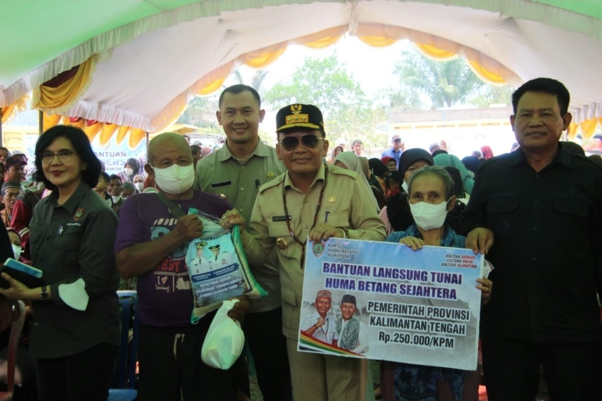 Gubernur Kalteng Minta Bantuan Sampai pada Masyarakat yang Berhak Menerima