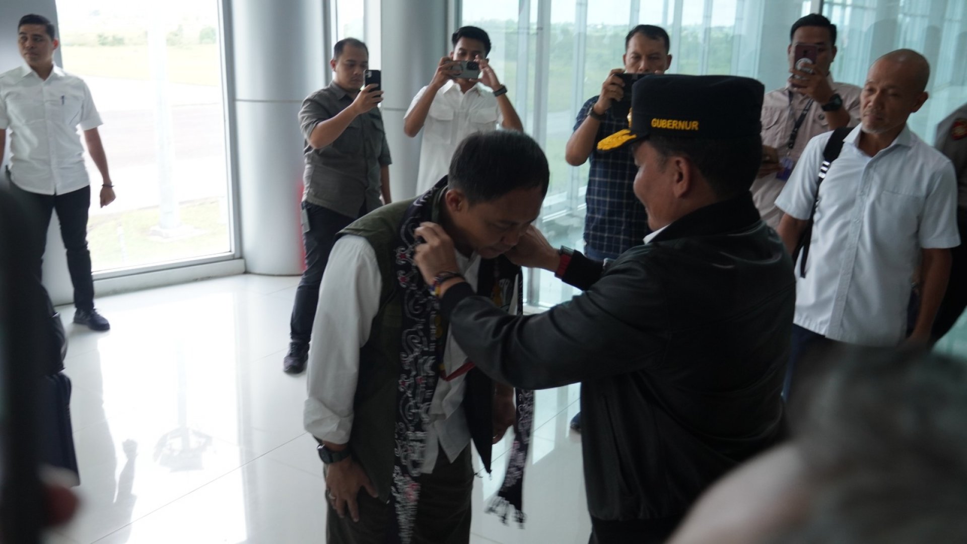 Menteri Kehutanan Raja Juli Antoni Kunker ke Kalteng disambut Gubernur Agustiar Sabran