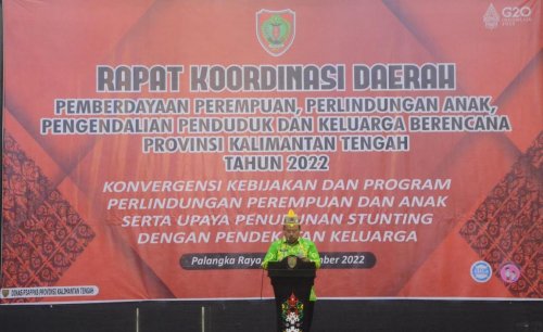 Setda Prov Kalteng Sekda Nuryakin Buka Rakorda P3appkb Provinsi Kalteng Tahun 2022