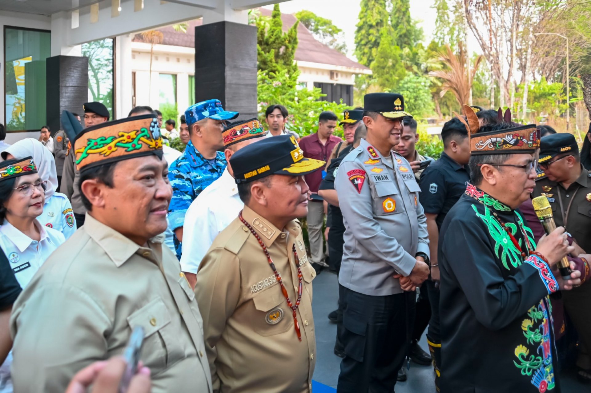 Gubernur dan Wagub Kalteng Sambut Kedatangan Kepala BNN RI di Bumi Tambun Bungai
