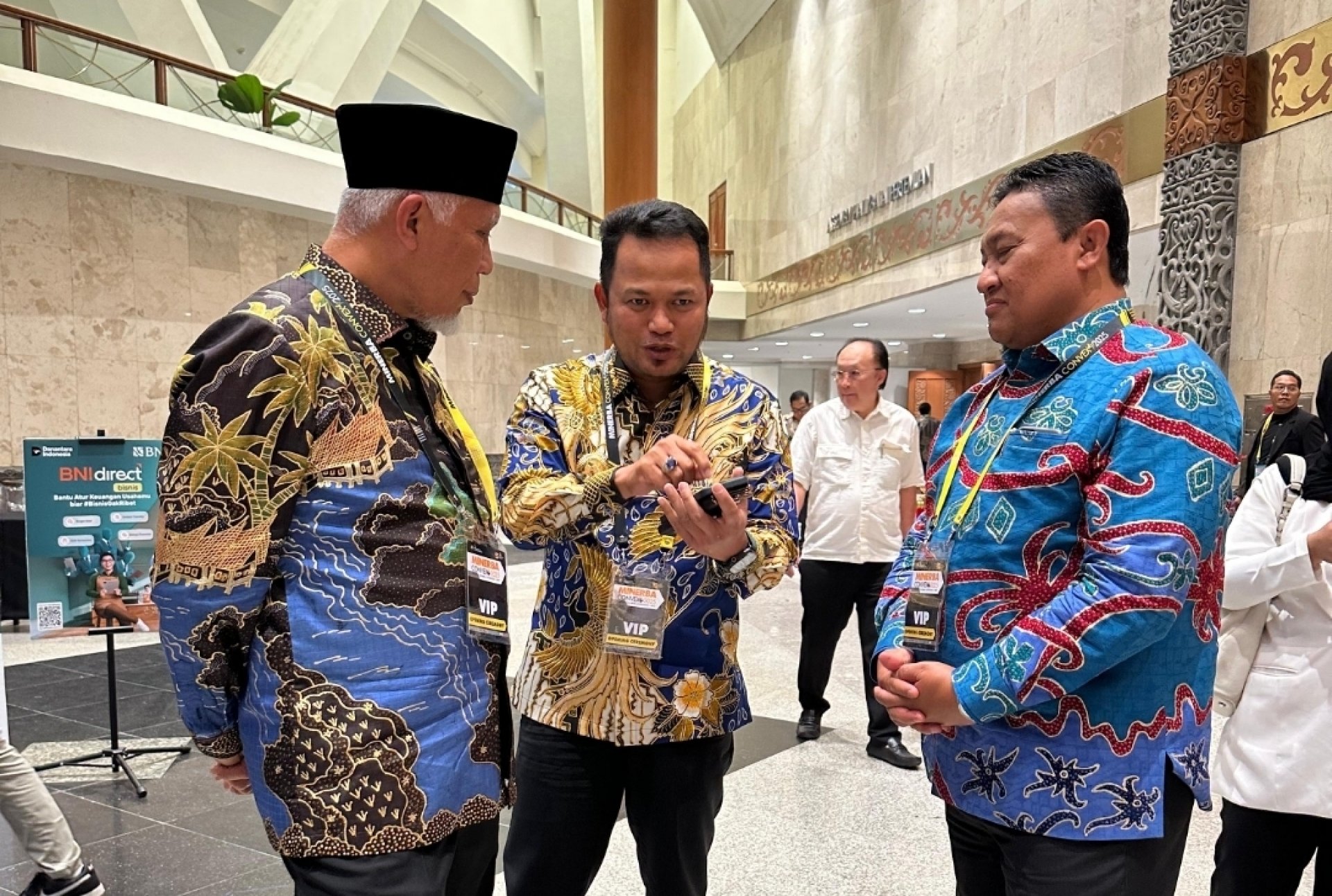 Wagub Kalteng Hadiri Minerba Convex 2025 yang dibuka Menteri ESDM